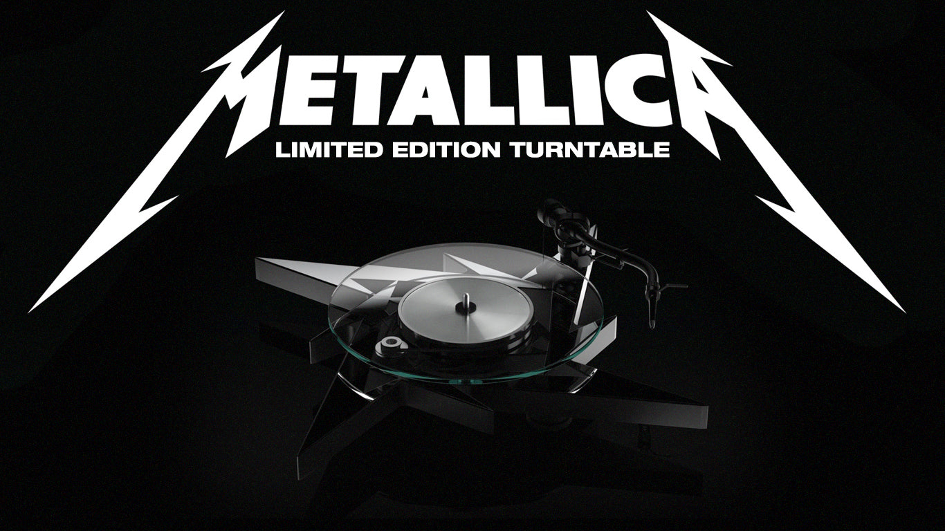 Pro-ject limited edition metallica turntable