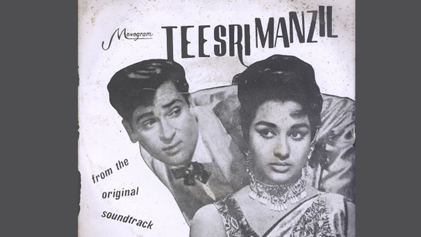 old-vintage-film-poster of Teesri Manzil
