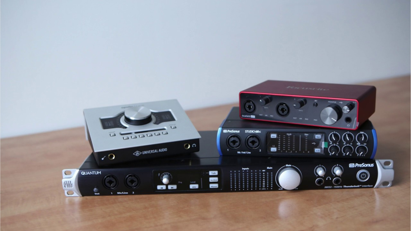 Top Audio Interfaces For Music Producers & Content Creators
