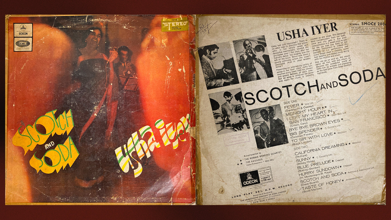 Scotch & Soda Usha Iyer Vinyl LP Record
