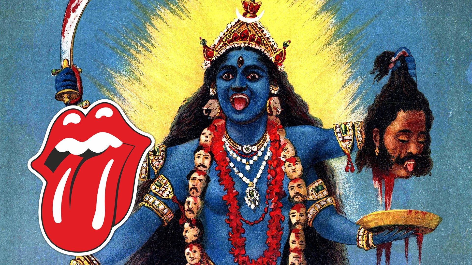 How Goddess Kali Inspired The Rolling Stones' Iconic Tongue and Lips Logo