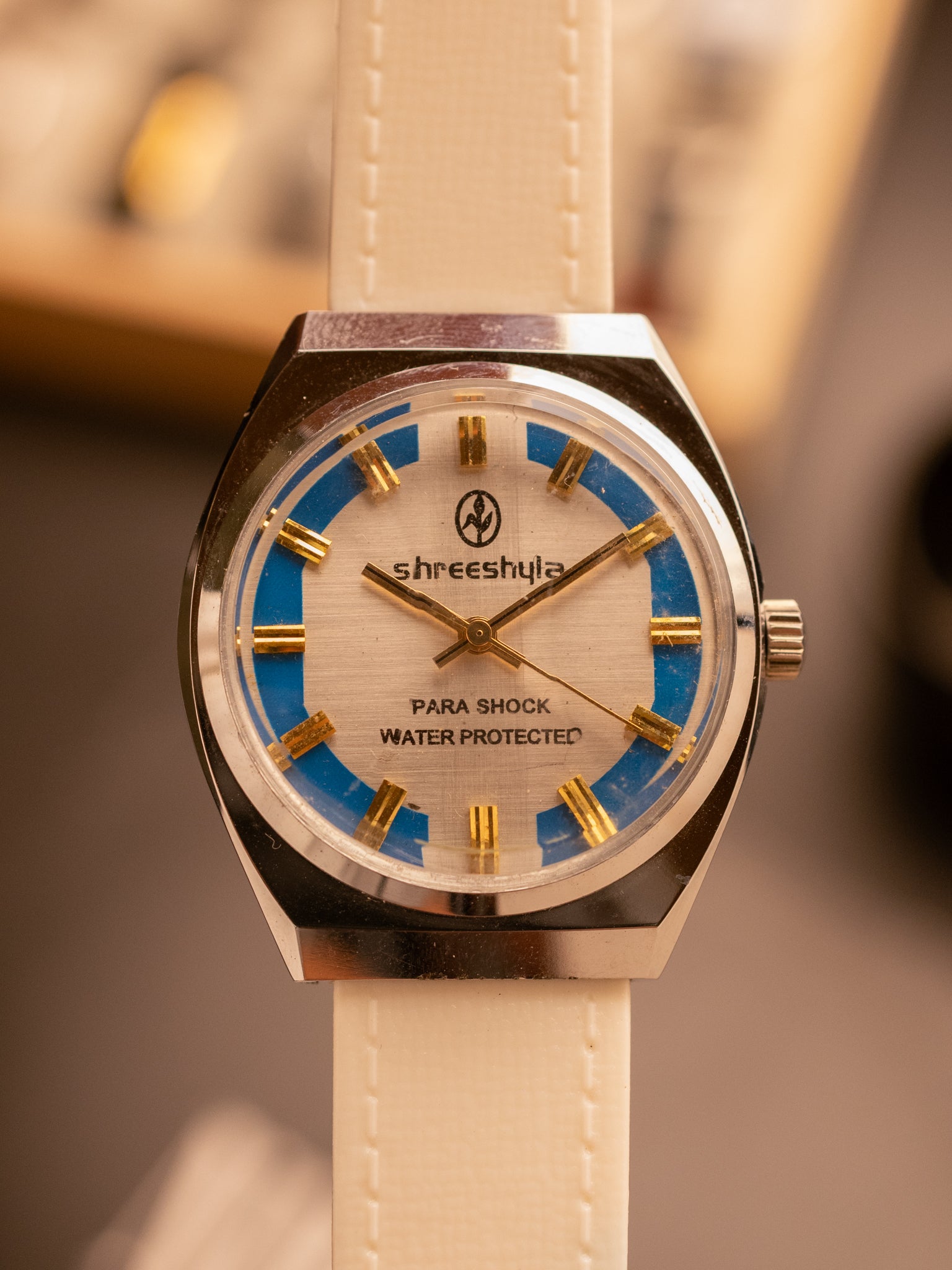 Shreeshyla Blue White Dial (Ref. 665776) (37mm; Manual)