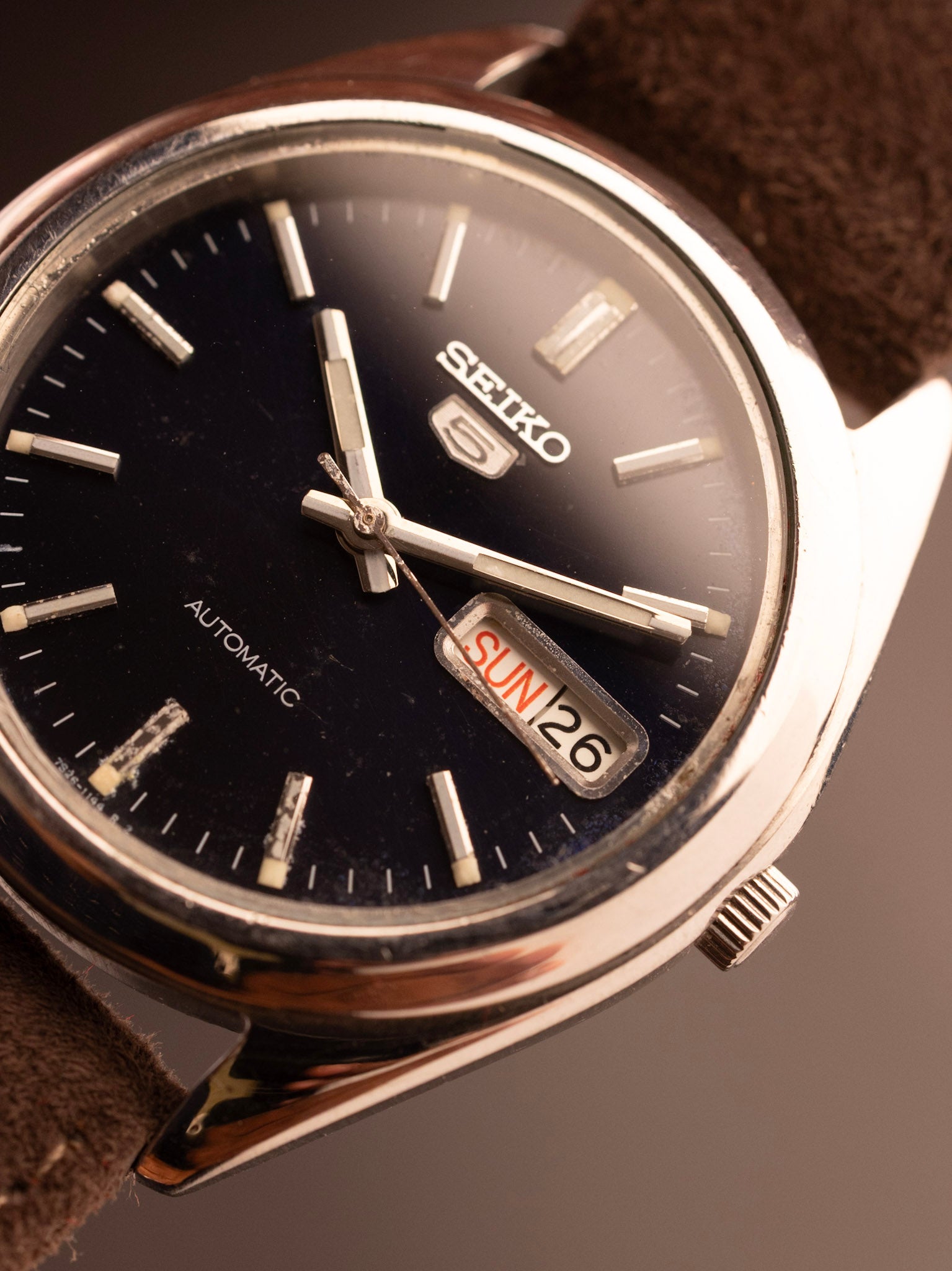 Seiko 5 TBC (Ref. 7S26A-0440) (37mm; Automatic)