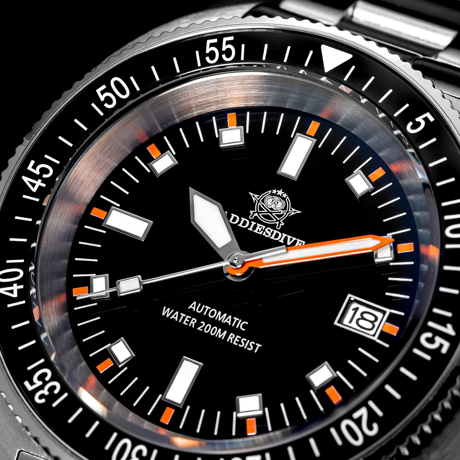 ★Flash Sale★ADDIESDIVE Retro Captain Willard Dive Watch AD2081