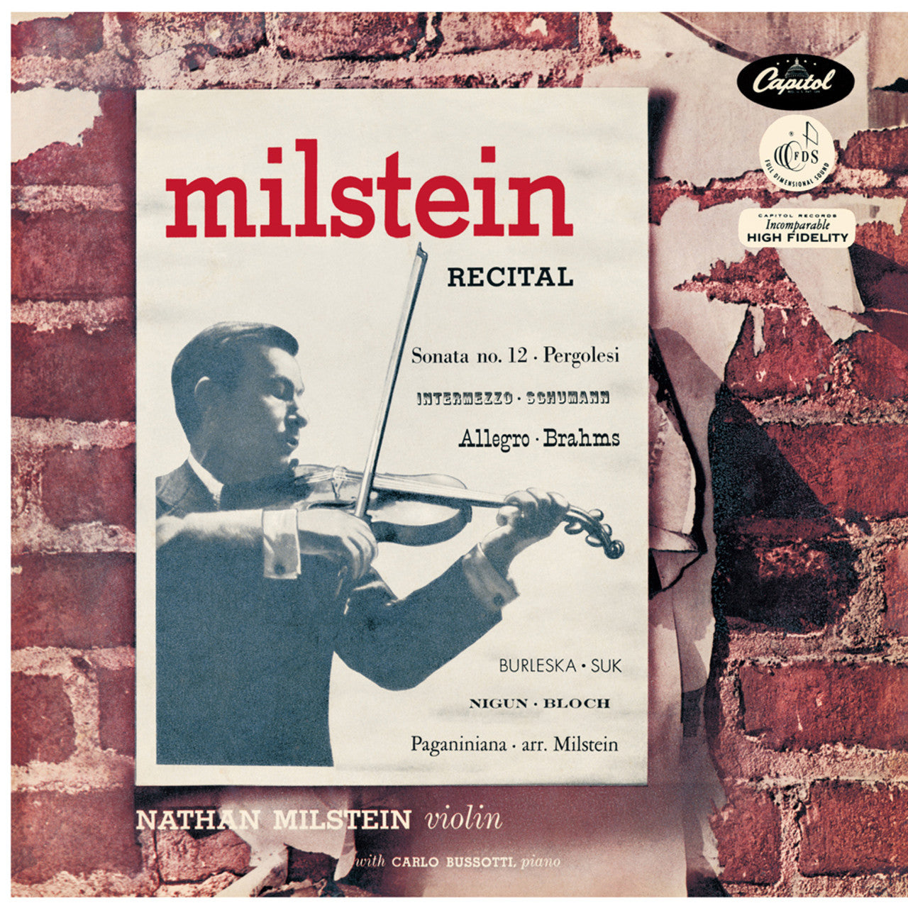 Nathan Milstein – A Milstein Recital (Analoogphonic) (Arrives in 30 Days)