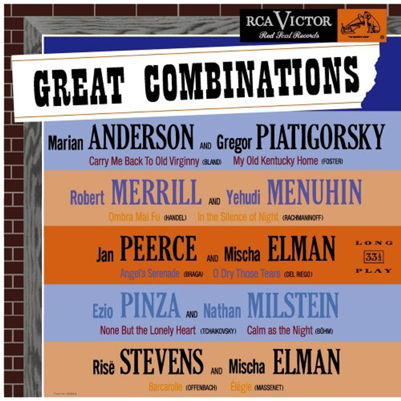 Various – Great Combinations (Analogphonic) (Arrives in 30 Days)