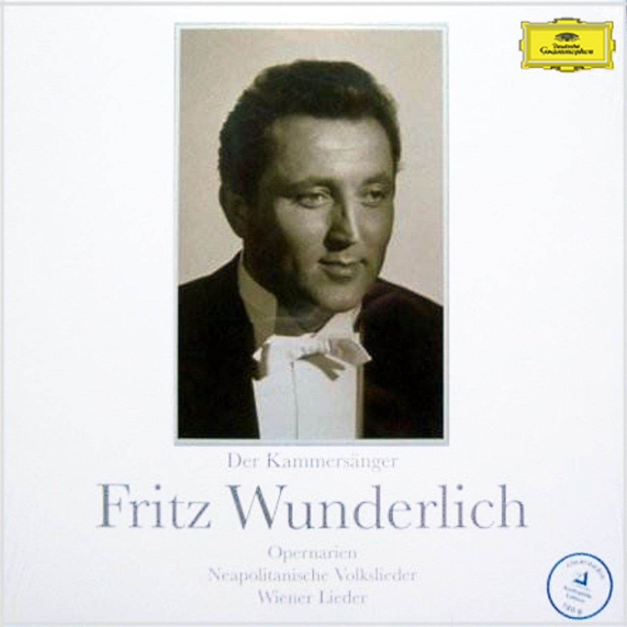 Fritz Wunderlich – Der Kammersänger (Deutsche Gramophone) (Arrives in 30 Days)