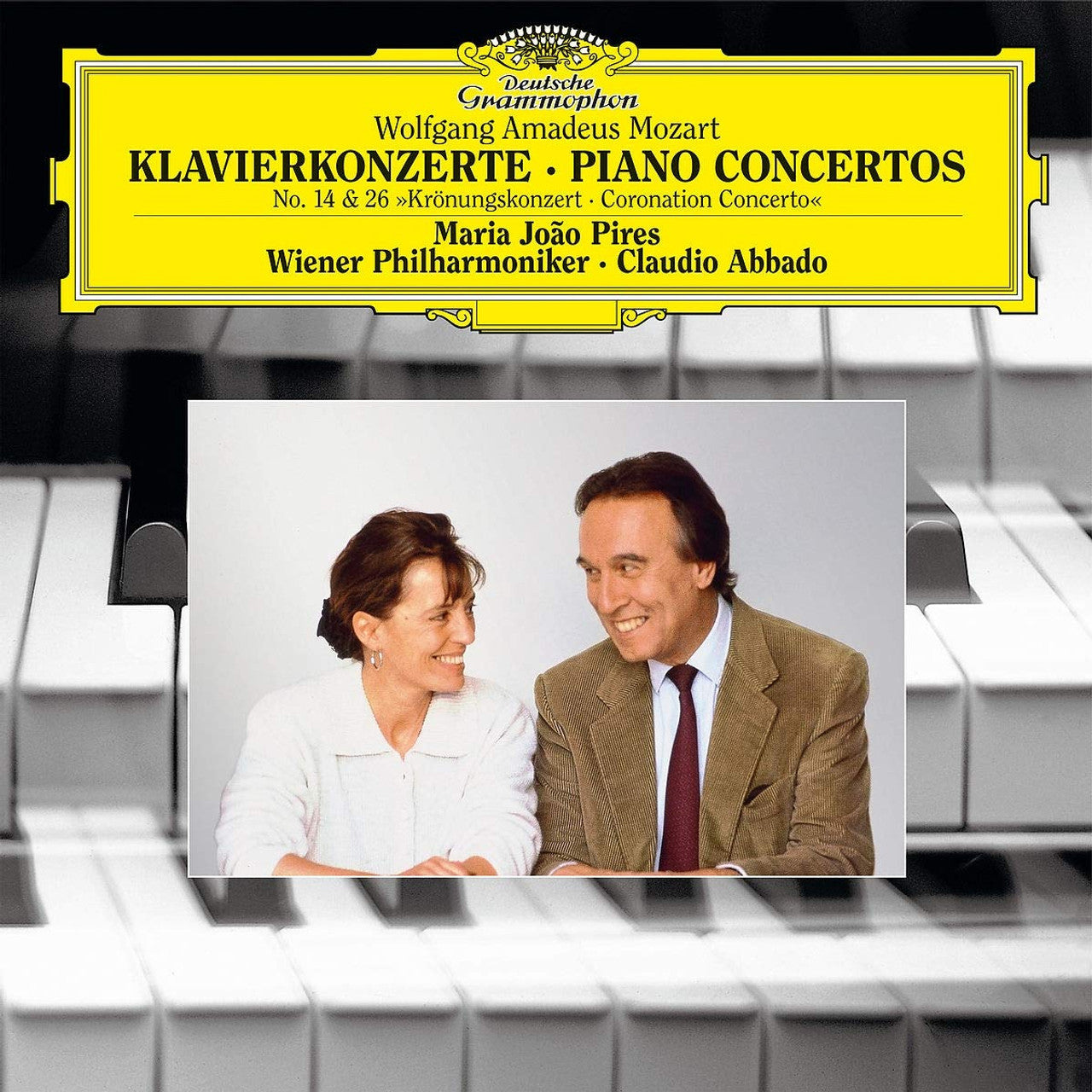 Maria Joao Pires Mozart - Piano Concertos Nos. 14 & 26(Deutsche Grammophon) (Arrives in 30 Days)