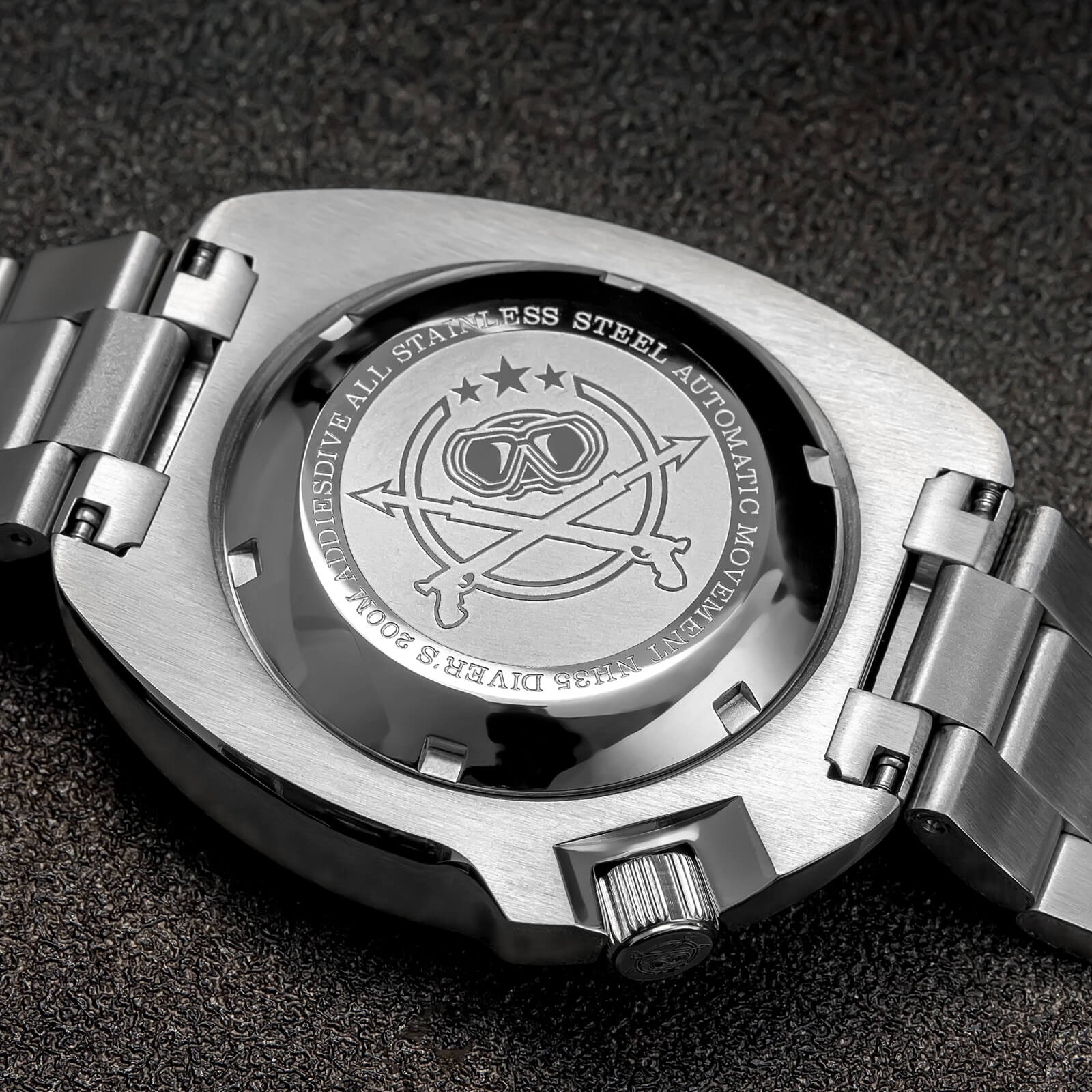 ★Flash Sale★ADDIESDIVE Retro Captain Willard Dive Watch AD2081