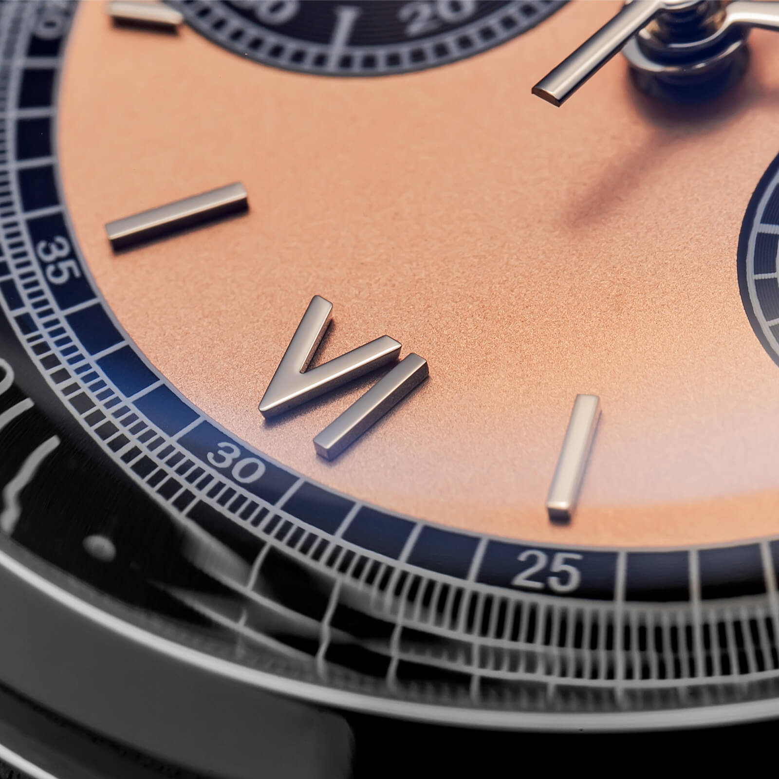 ★Holiday Sale★ADDIESDIVE Panda BB Chronograph Retro Men Watch 38mm Quartz Watch, AD2037