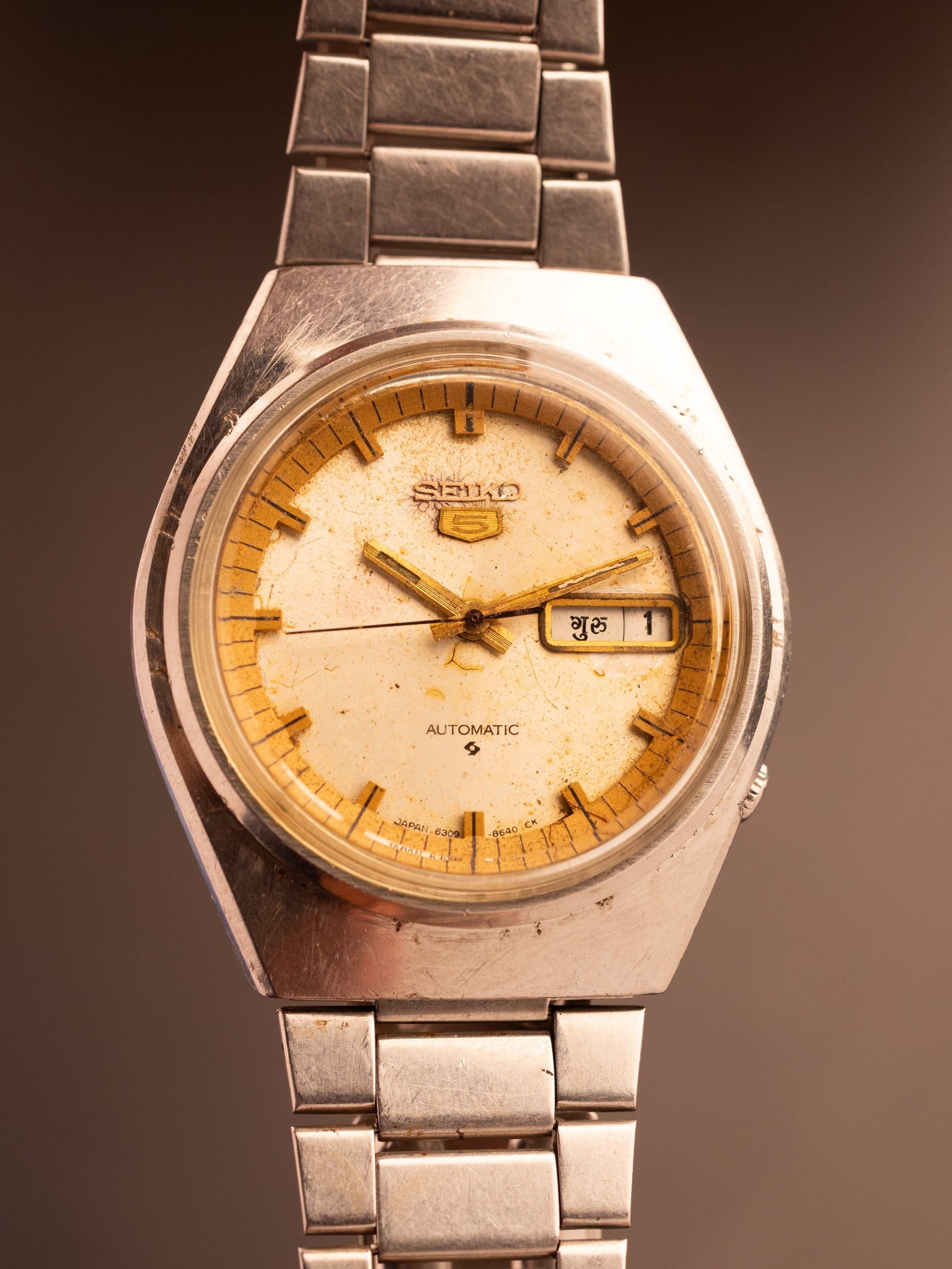 Seiko 5 185868 (Ref. 6309-8500) (38mm; Automatic)