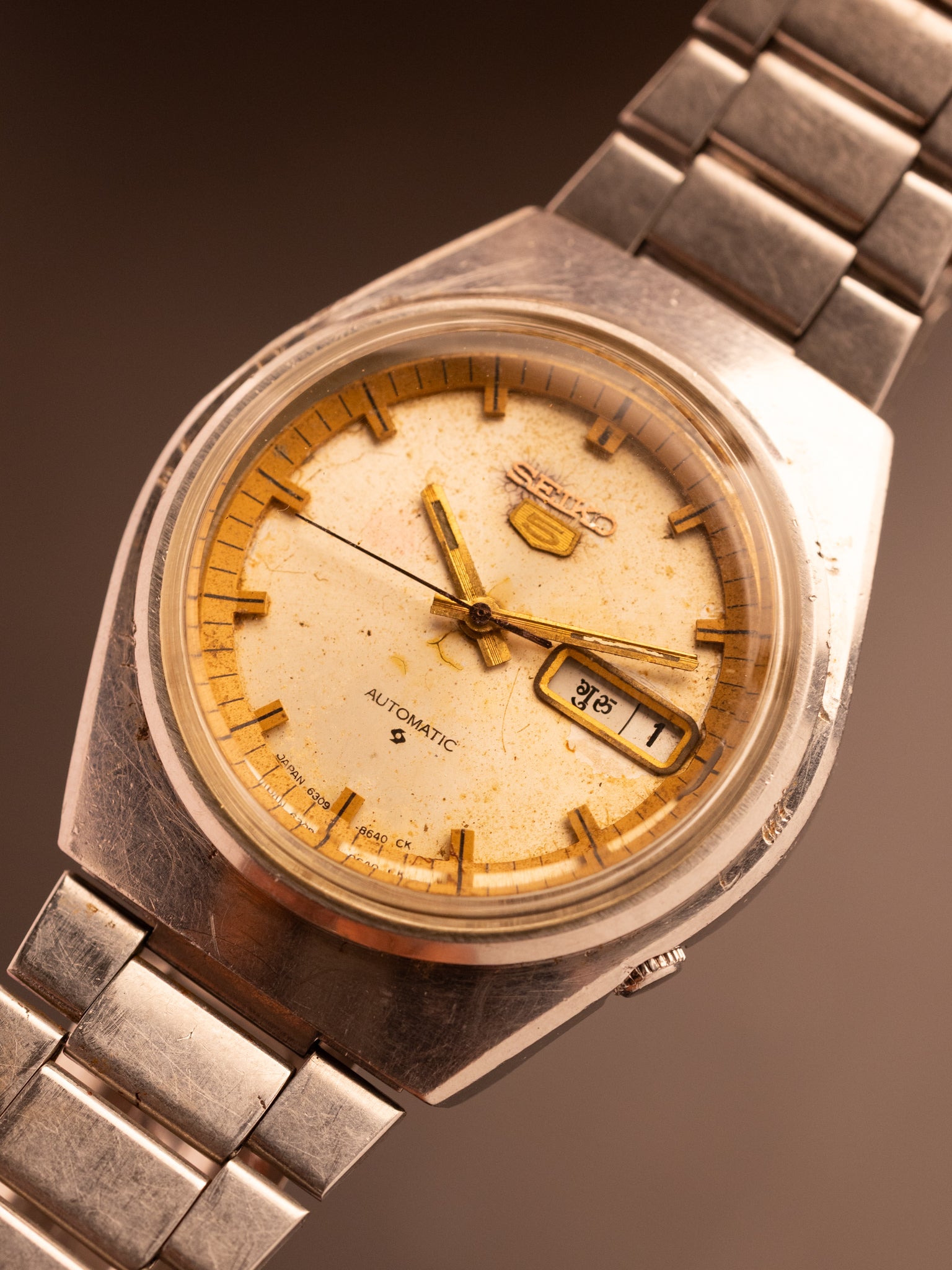 Seiko 5 185868 (Ref. 6309-8500) (38mm; Automatic)