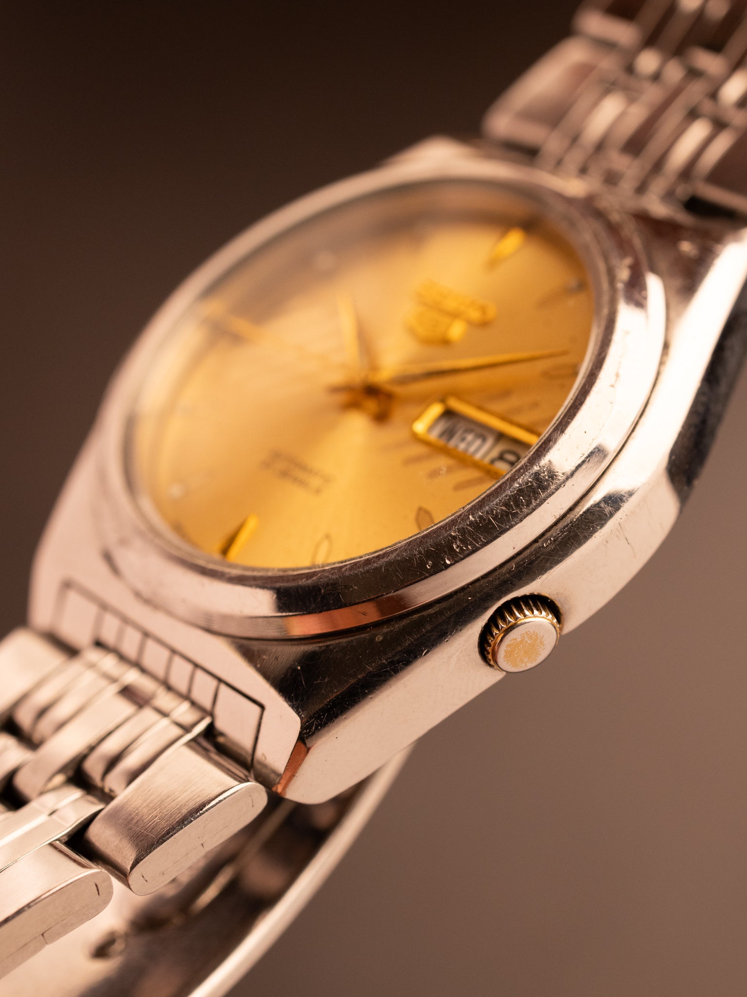 Seiko 5 Textured Dial (Ref. 7009-876A F) (37mm; Automatic)