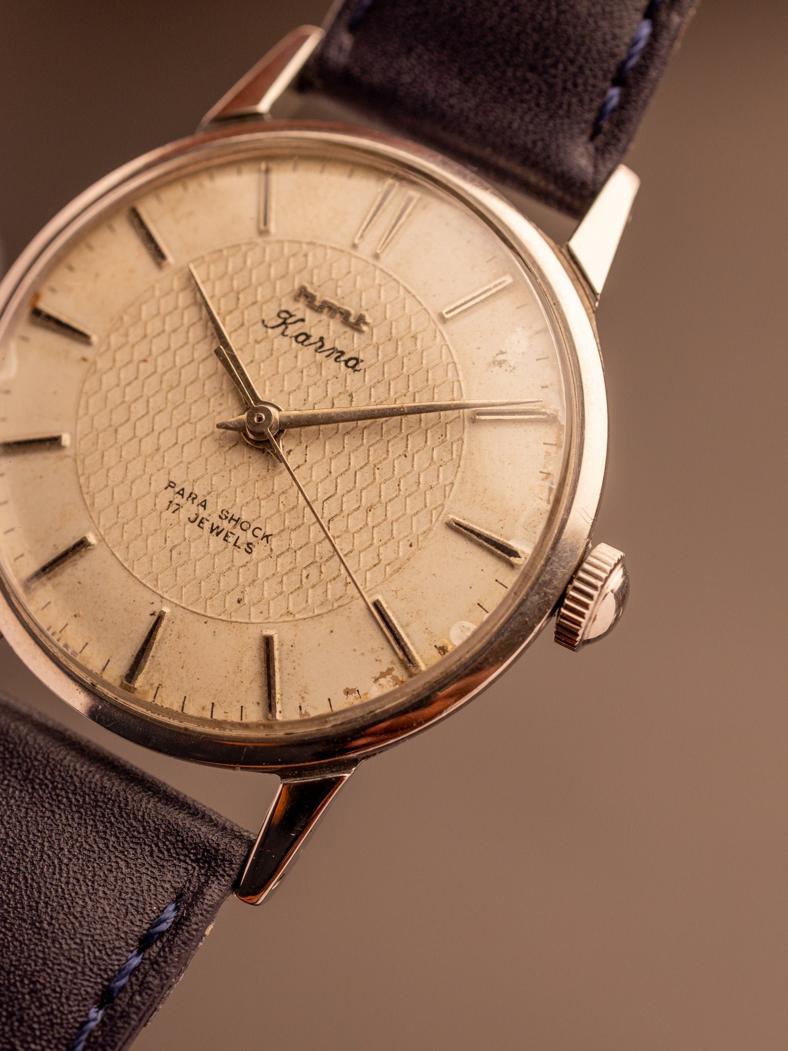 HMT Karna (Ref. 2092754) (35mm; Manual) (Very Rare; Textured Dial)