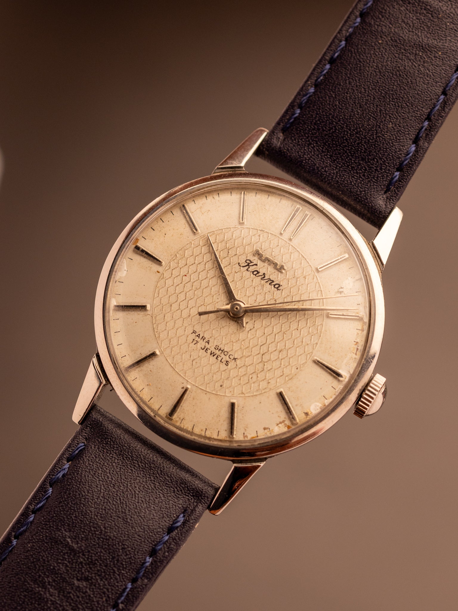 HMT Karna (Ref. 2092754) (35mm; Manual) (Very Rare; Textured Dial)