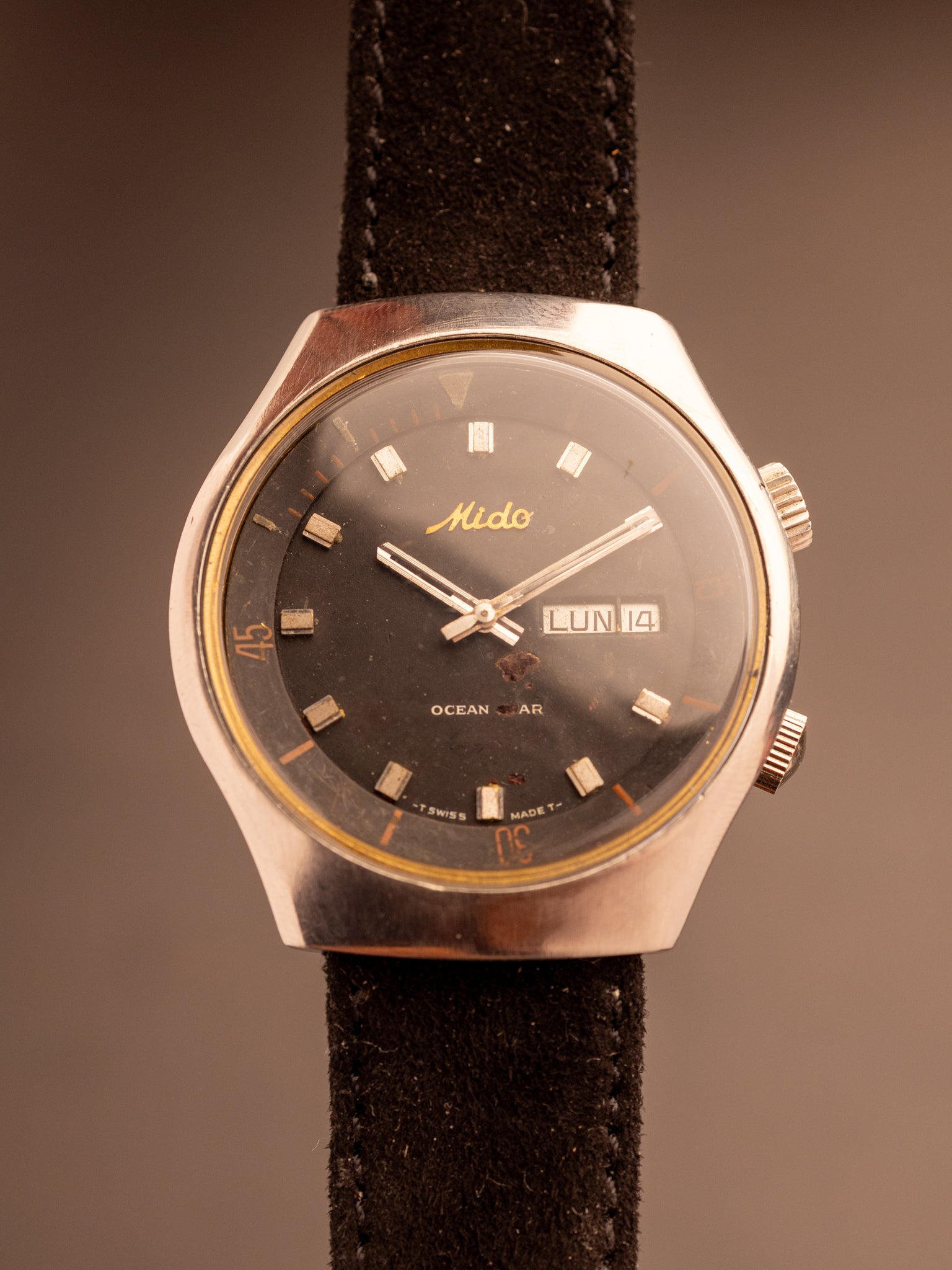 Mido Ocean Star Super Compressor Brevet (Ref. Unknown) (40mm; Automatic) (Extremely Rare)