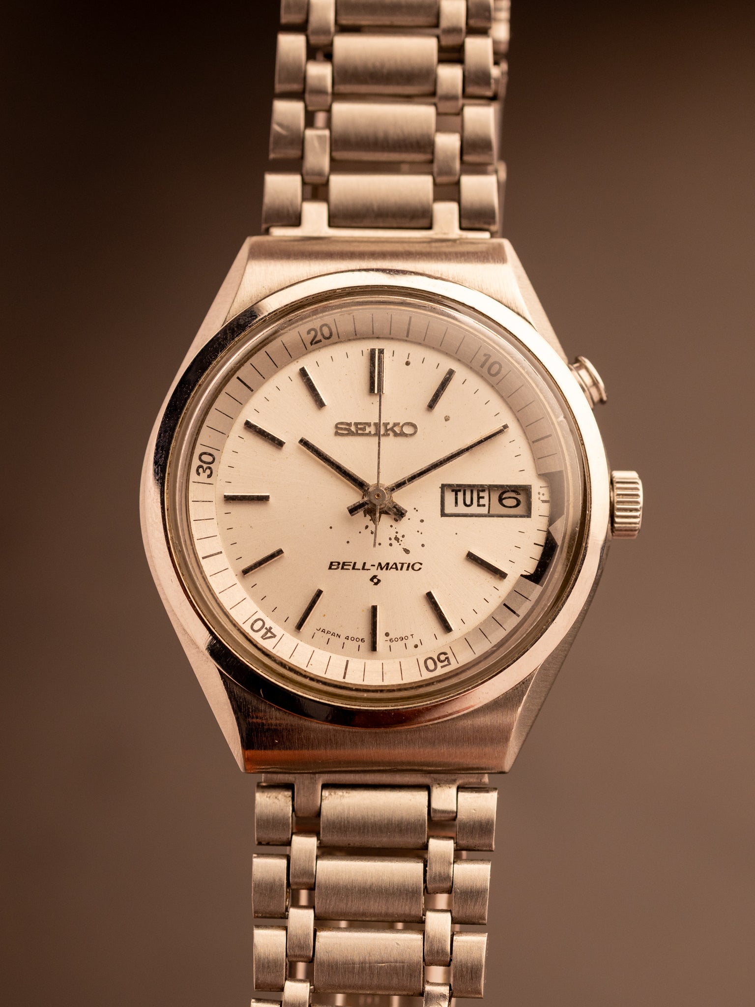 Seiko Bellmatic JDM (Ref. 4006-6070) (37mm; Automatic) (Very Rare