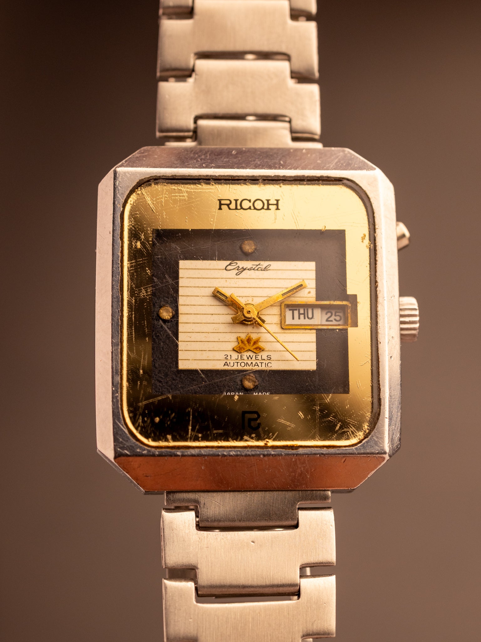 Ricoh Crystal TV (with Stock Bracelet) (Ref. 061808AC) (34mm; Automatic)