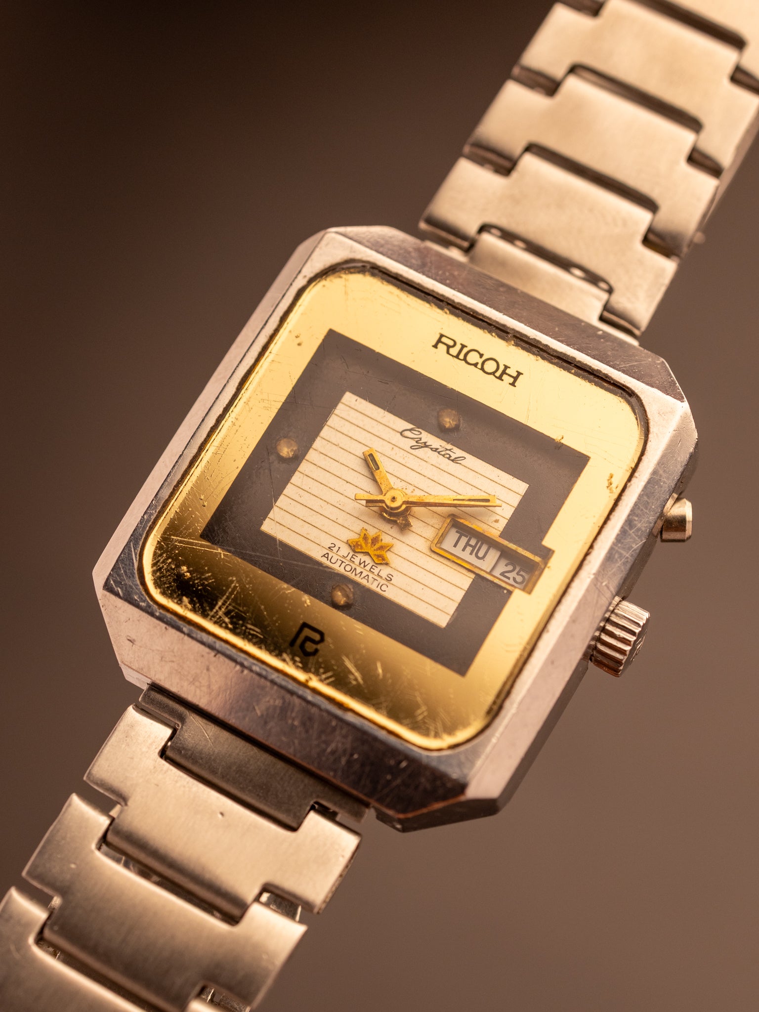 Ricoh Crystal TV (with Stock Bracelet) (Ref. 061808AC) (34mm; Automatic)