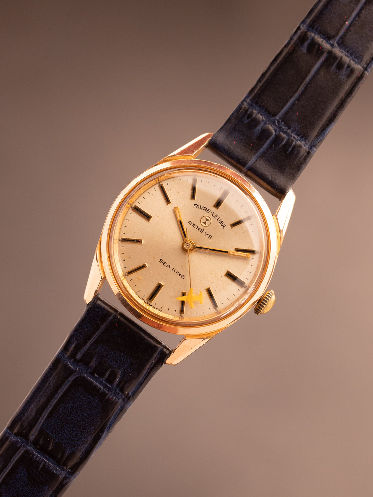 Favre Leuba Sea King Boy Size 20 Microns Gold Plated (Ref. 6 1092 