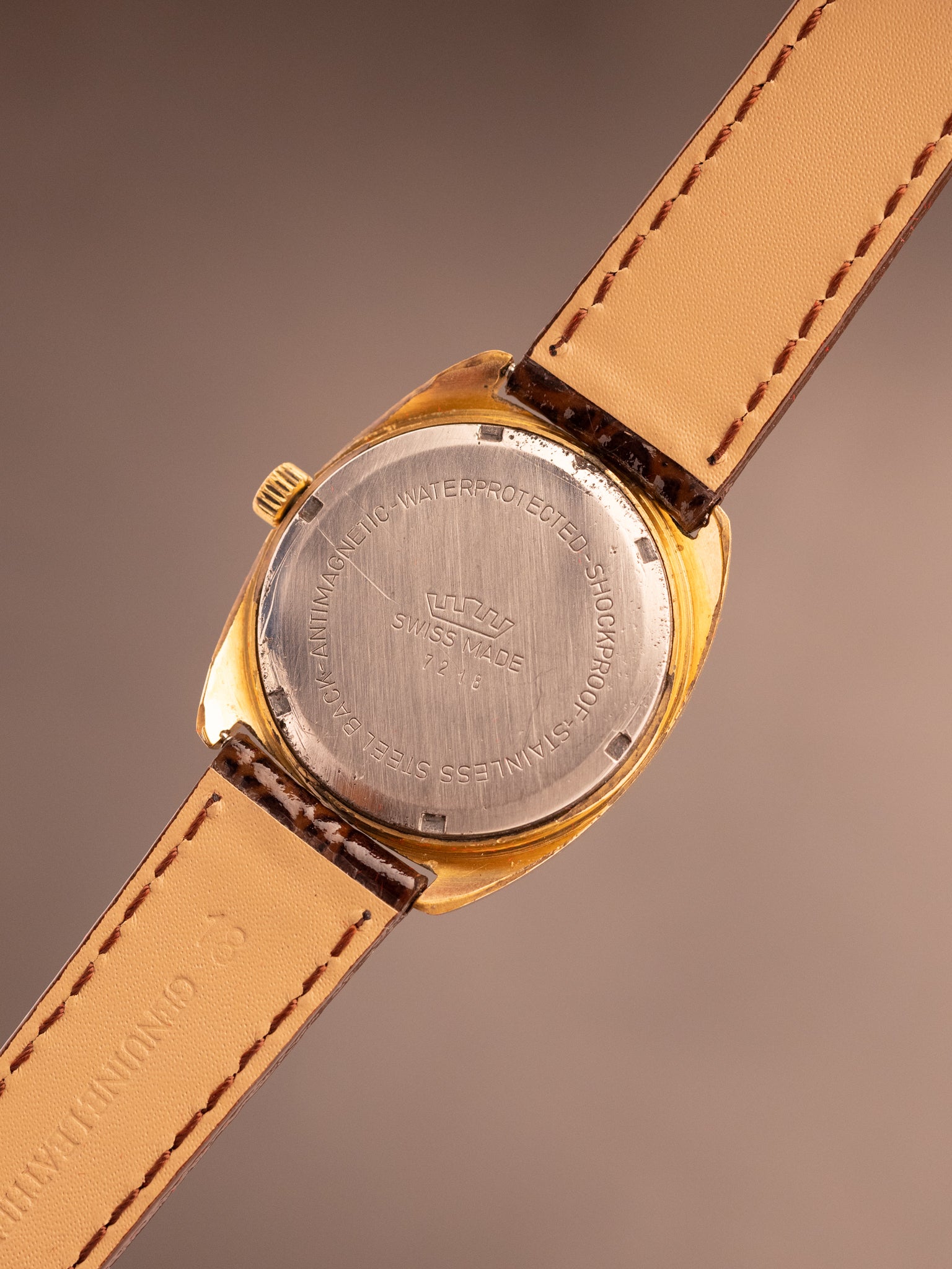 Fortis Eden Roc Super Mint Conditon 30 micron Gold Plated (Ref. 10 1919) (33mm; Manual) Rare