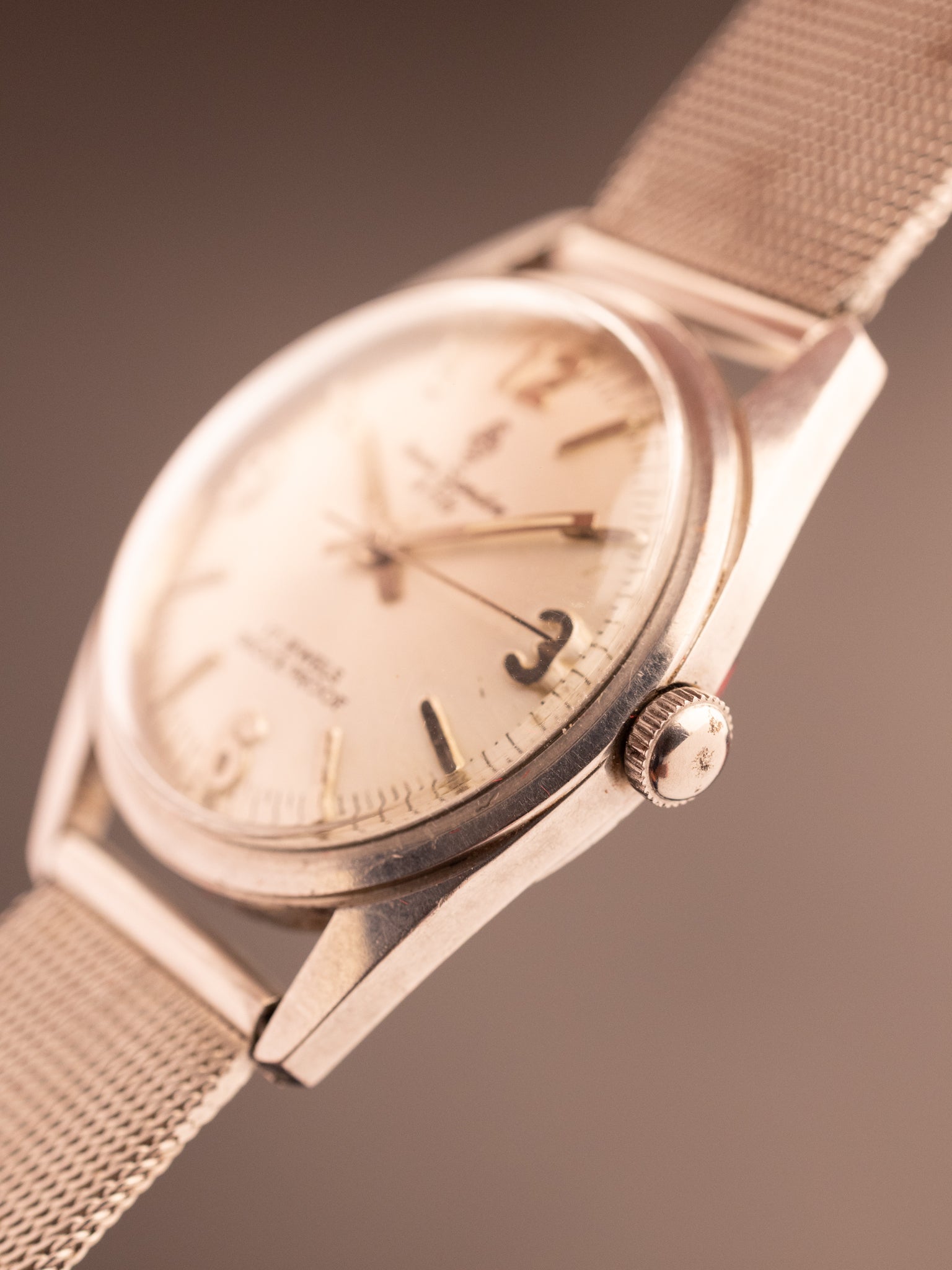 Henri Sandoz & Fils 17 Jewels Mesh Bracelet (Ref. 1761Y-88) (33mm; Manual)