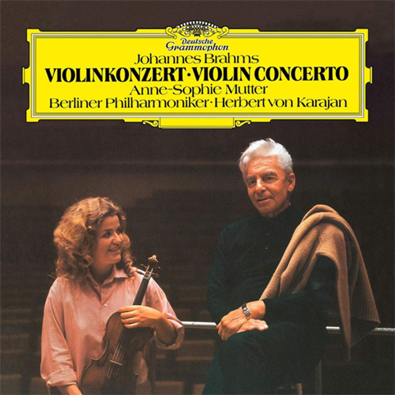 Johannes Brahms, Anne-Sophie Mutter, Berliner Philharmoniker · Herbert von Karajan – Konzert Für Violine Und Orchester D-dur Op. 77 (Deutsche Gramophone) (Arrives in 30 Days)