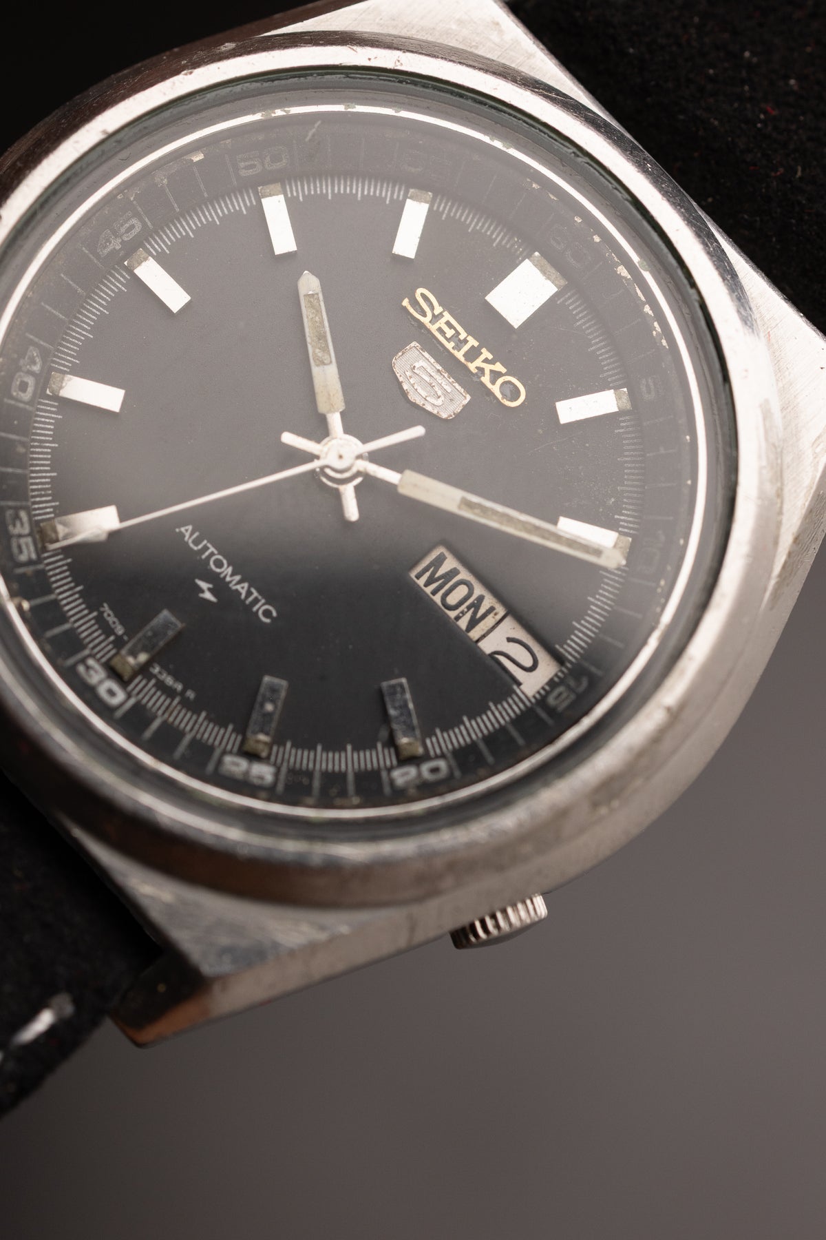 Seiko 5 Hi Beat Railway Time 255049 (Ref. 7009-8760 F) (37mm; Automatic)