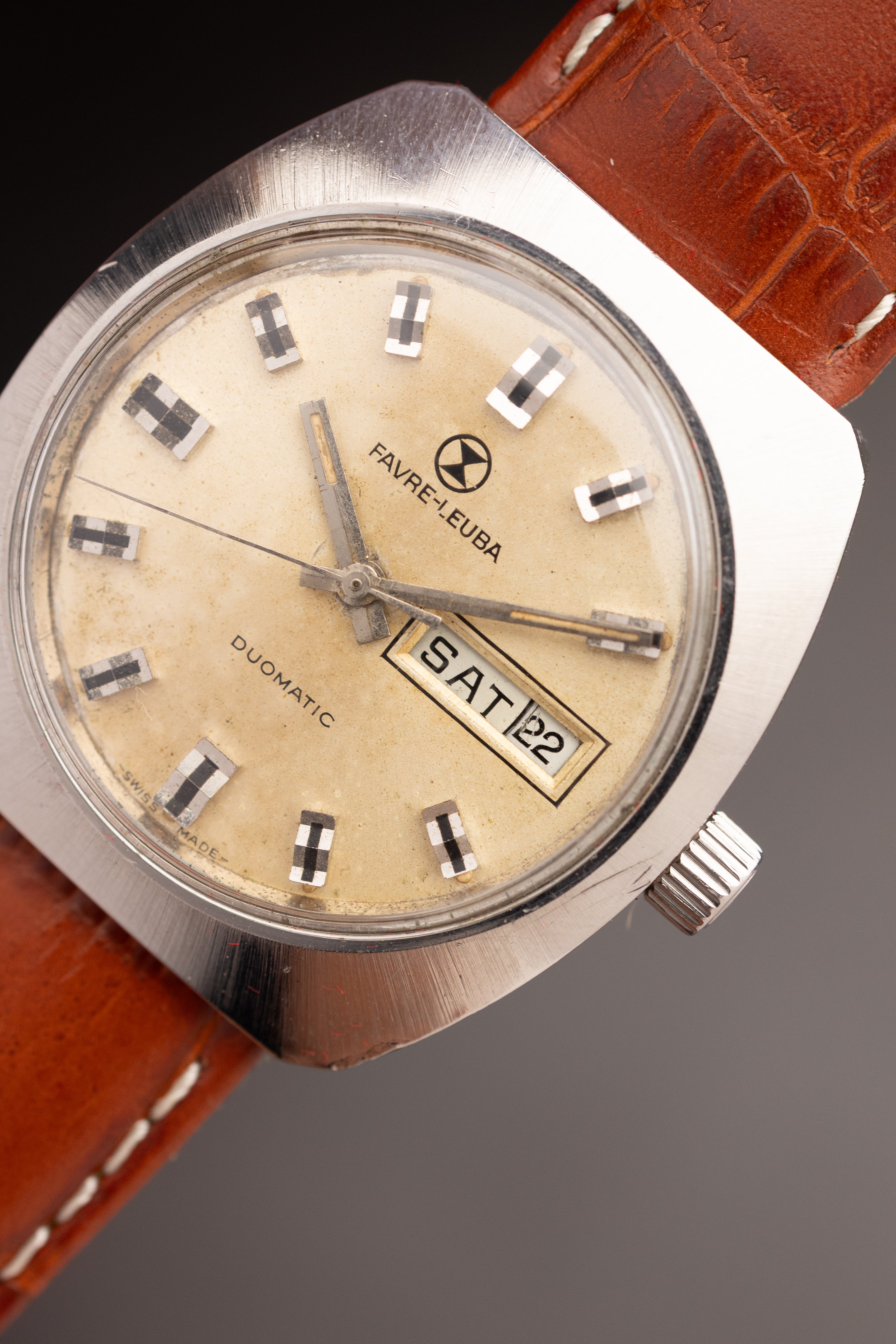 Favre Leuba Duomatic (Ref. 75033) (36mm; Automatic)