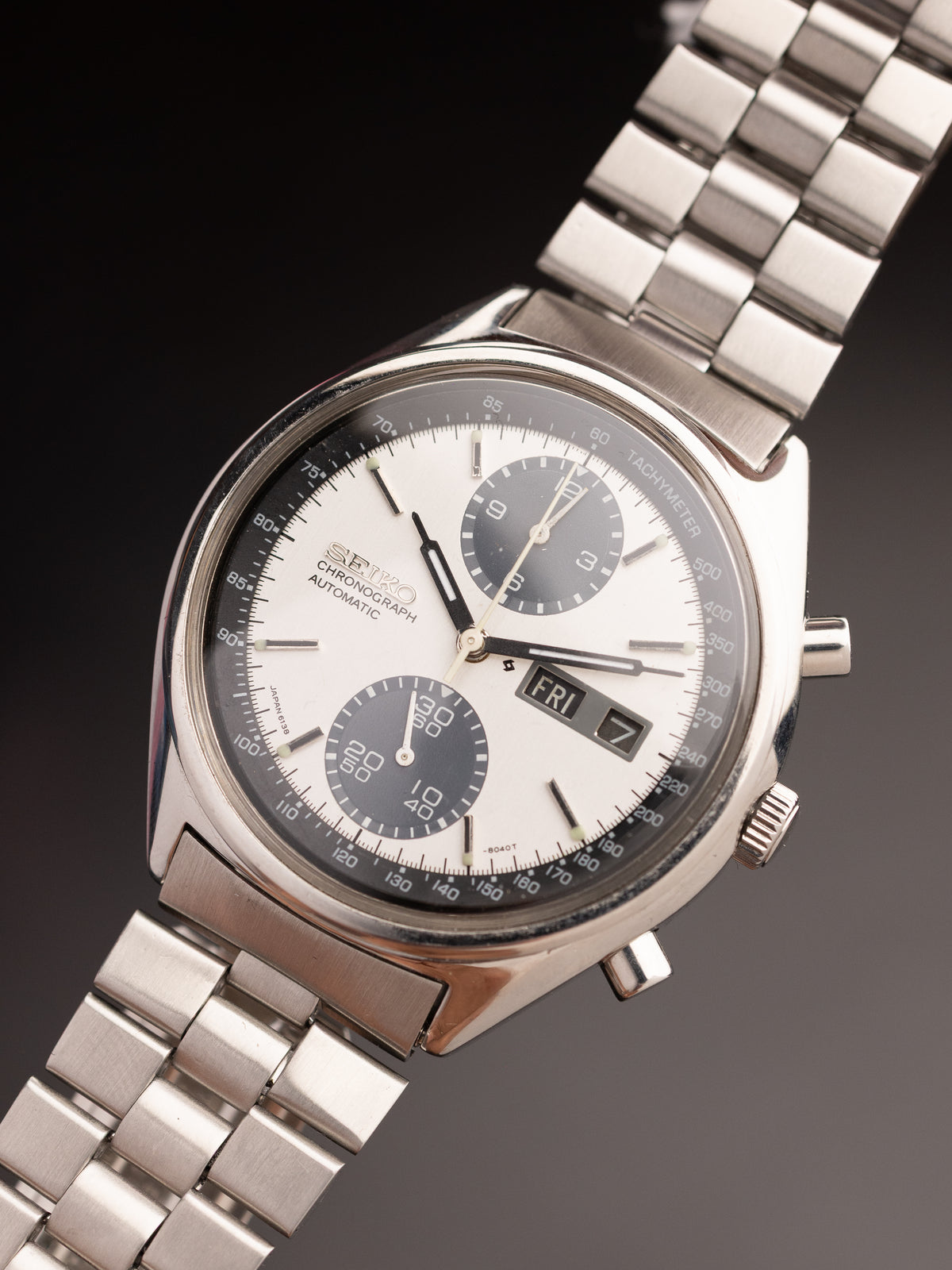 Seiko Panda Chronograph (Ref. 312888/6138-8020) (41mm; Automatic)