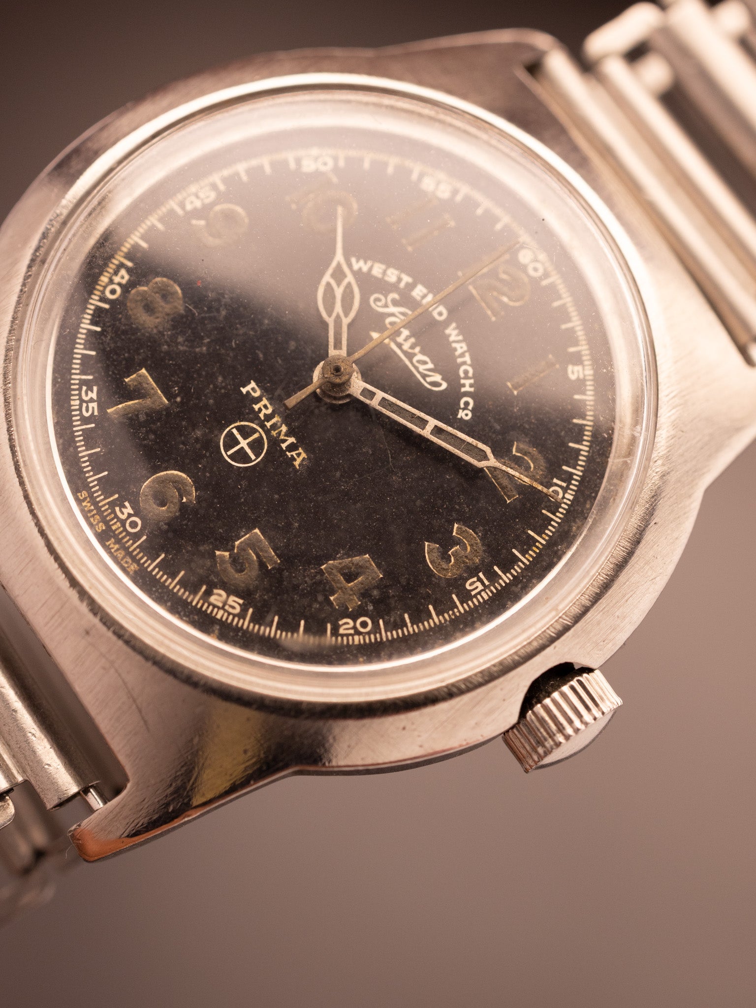 West End Sowar Primo Jumbo (Ref. D-3448 2730) (37mm; Manual) (Very Rare)