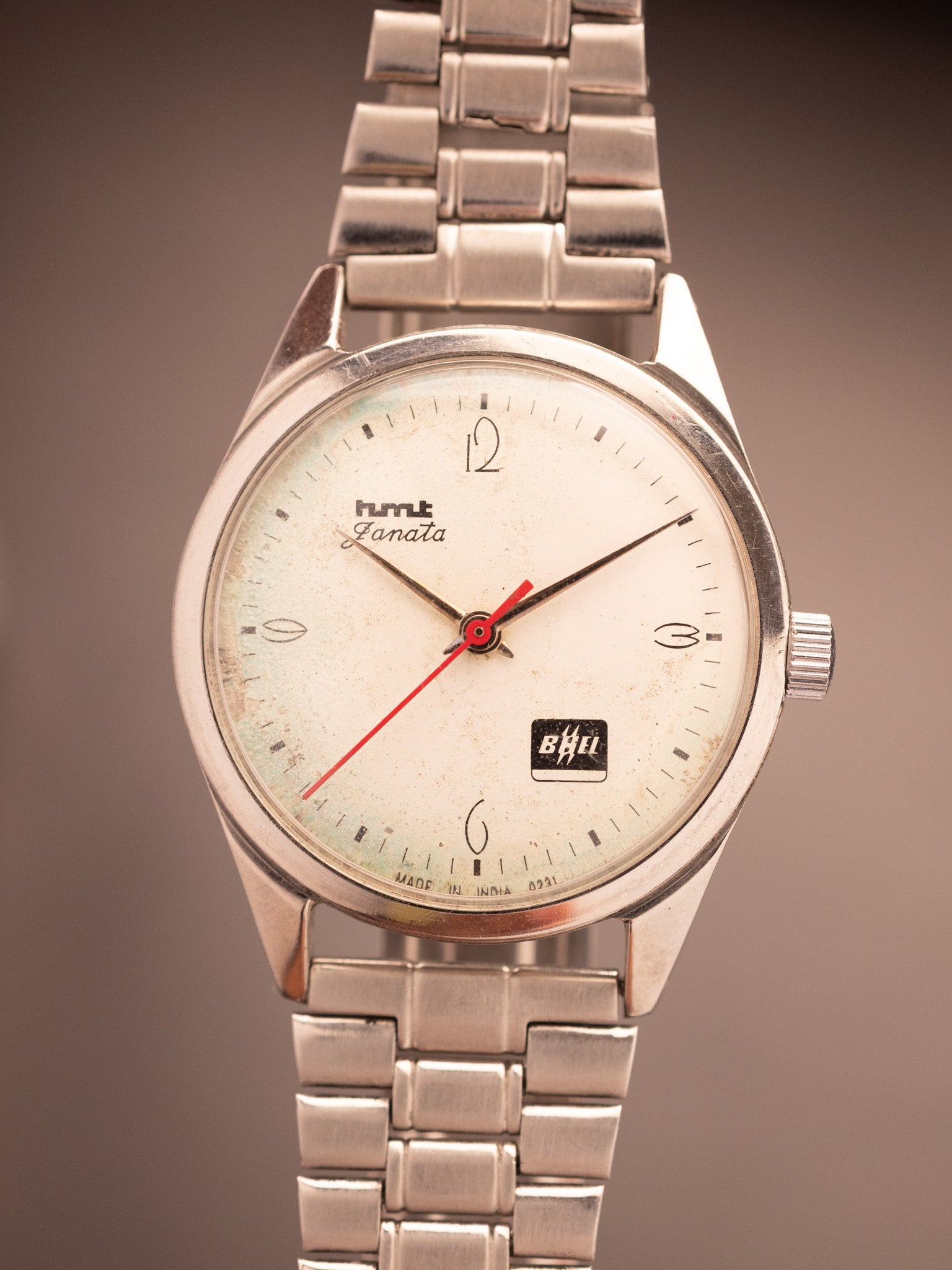 HMT Janata Art Deco BHEL edition (Ref. 140177) (35mm; Manual) (Very Rare)