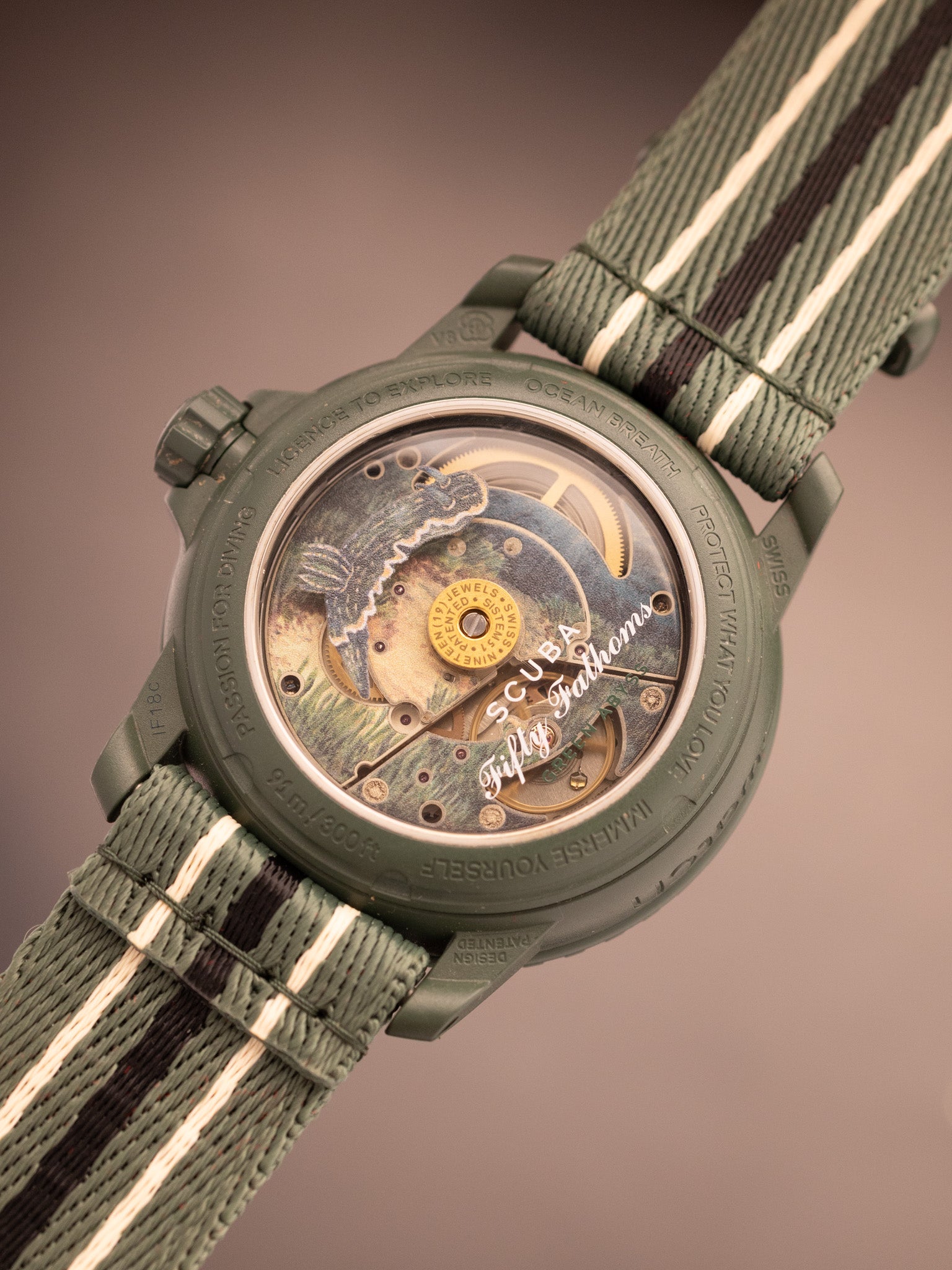 Blancpain x Swatch Scuba Fifty Fathoms (42.3mm; Automatic)