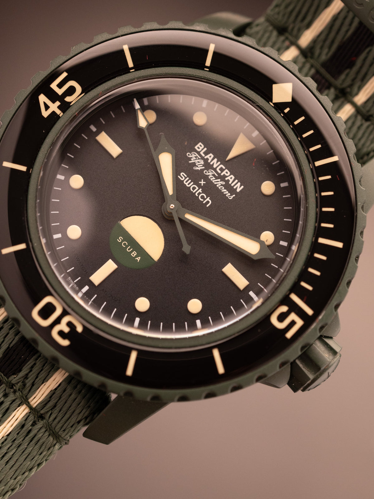 Blancpain x Swatch Scuba Fifty Fathoms (42.3mm; Automatic)