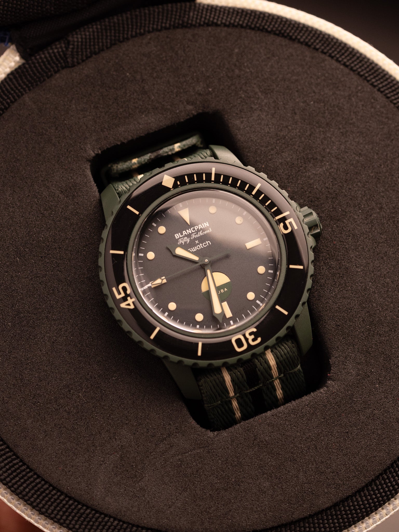 Blancpain x Swatch Scuba Fifty Fathoms (42.3mm; Automatic)