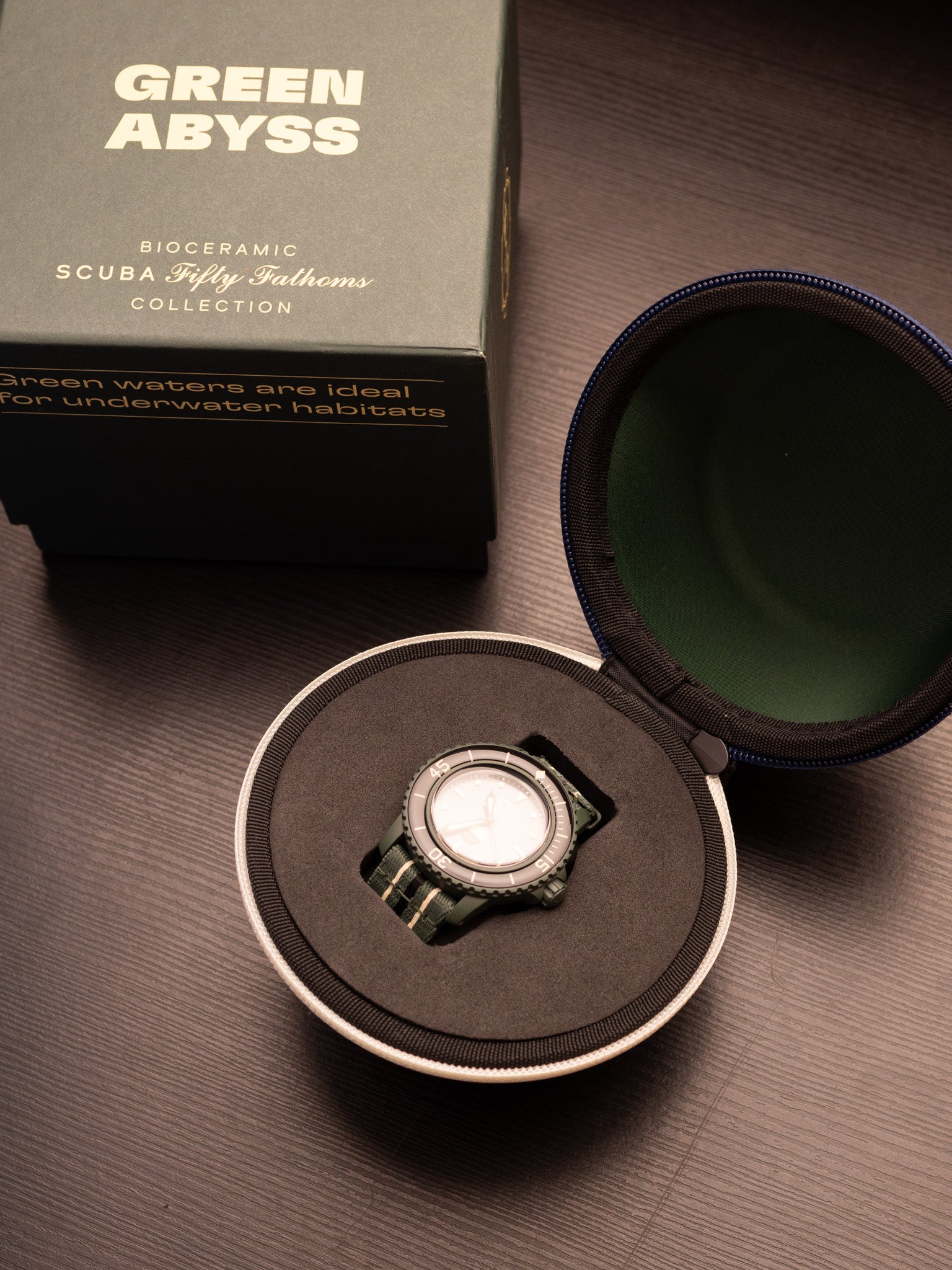 Blancpain x Swatch Scuba Fifty Fathoms (42.3mm; Automatic)