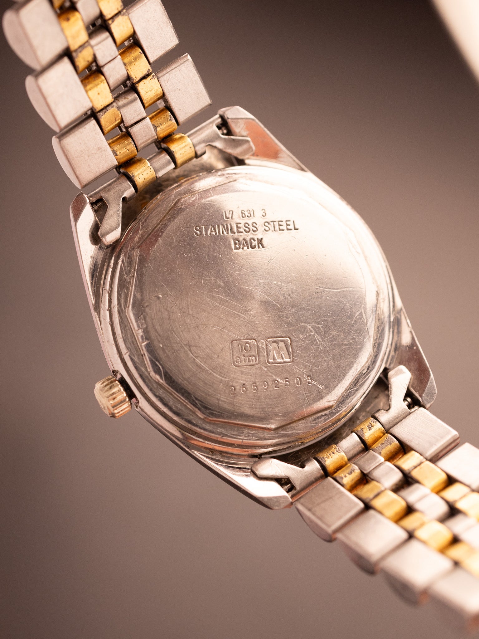 Longines L7.631.3 Steel Gold (Ref. 26592505) (33mm; Quartz)