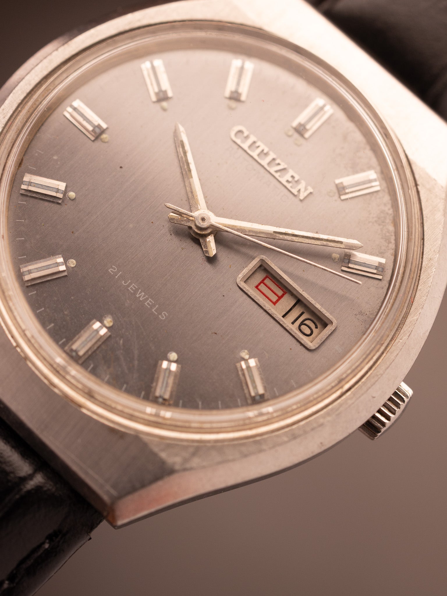 Citizen 51-1838 21 Jewels JDM with Kanji Font (Ref. 4-062361 SMT) (36mm; Automatic)