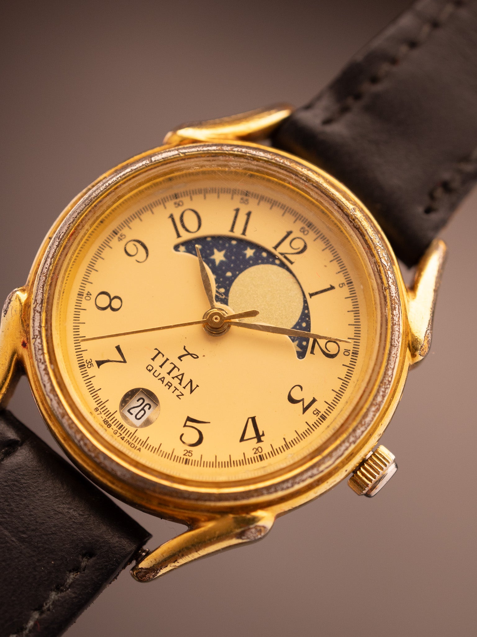 Titan Moonphase (Ref. 188B-72) (26mm; Quartz)