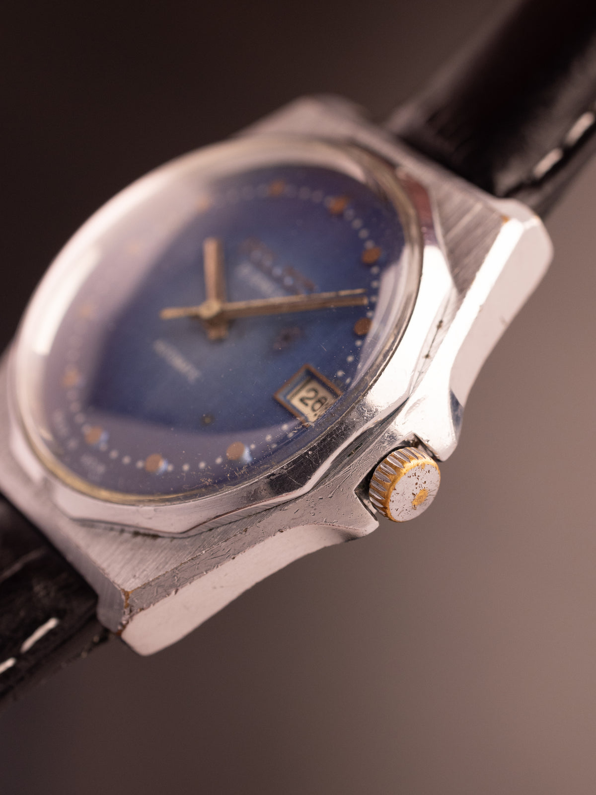 Poljot Dater (Ref. 747702) (37mm; Automatic) (Very Rare)