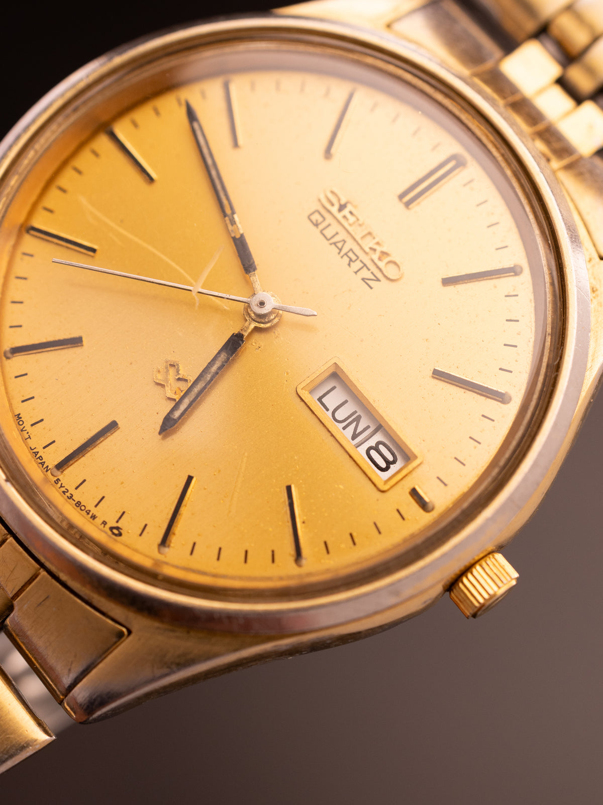 Seiko SQ Gold 120216 (Ref. 5Y23-8040) (34mm; Quartz)