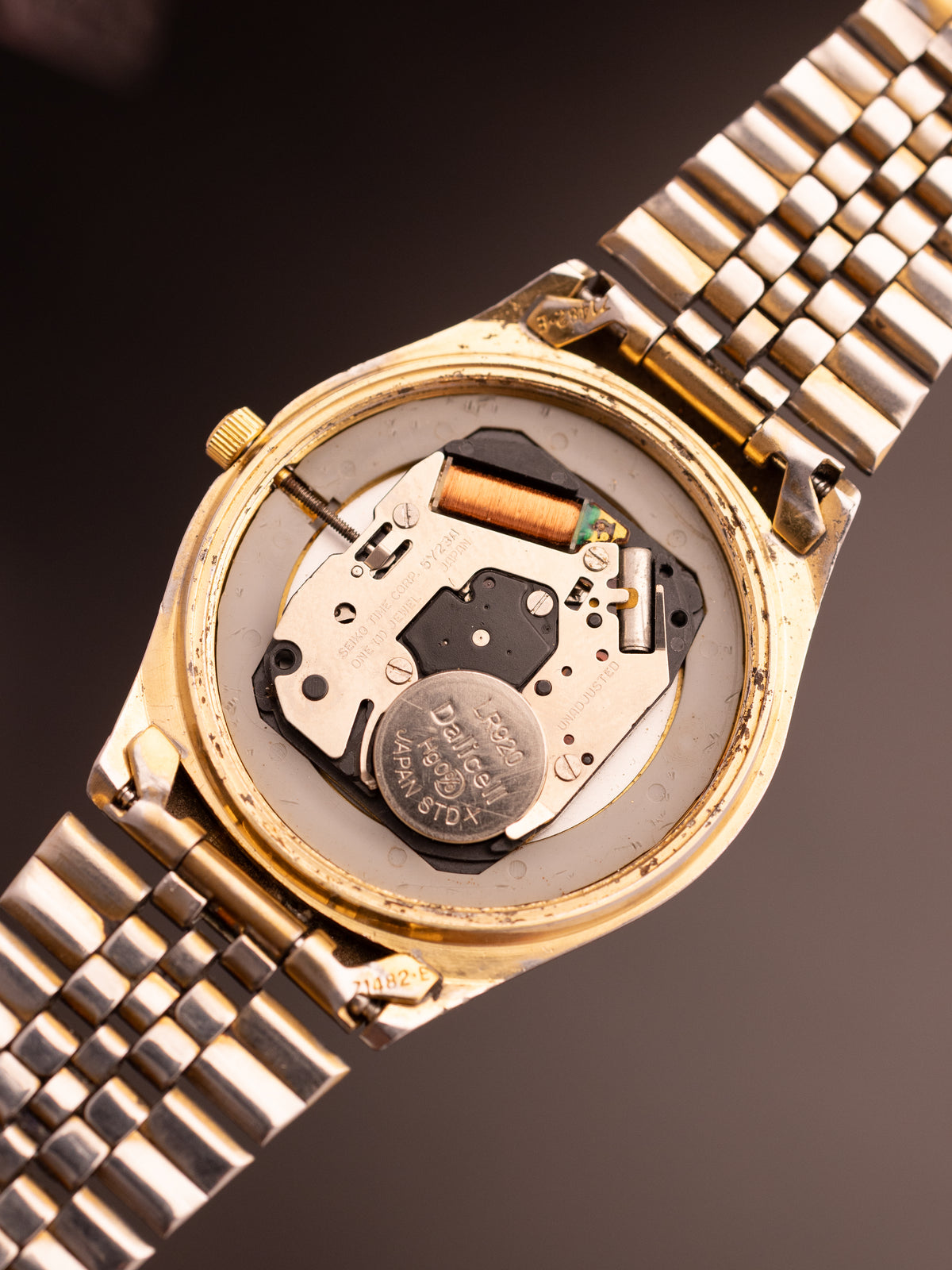 Seiko SQ Gold 120216 (Ref. 5Y23-8040) (34mm; Quartz)