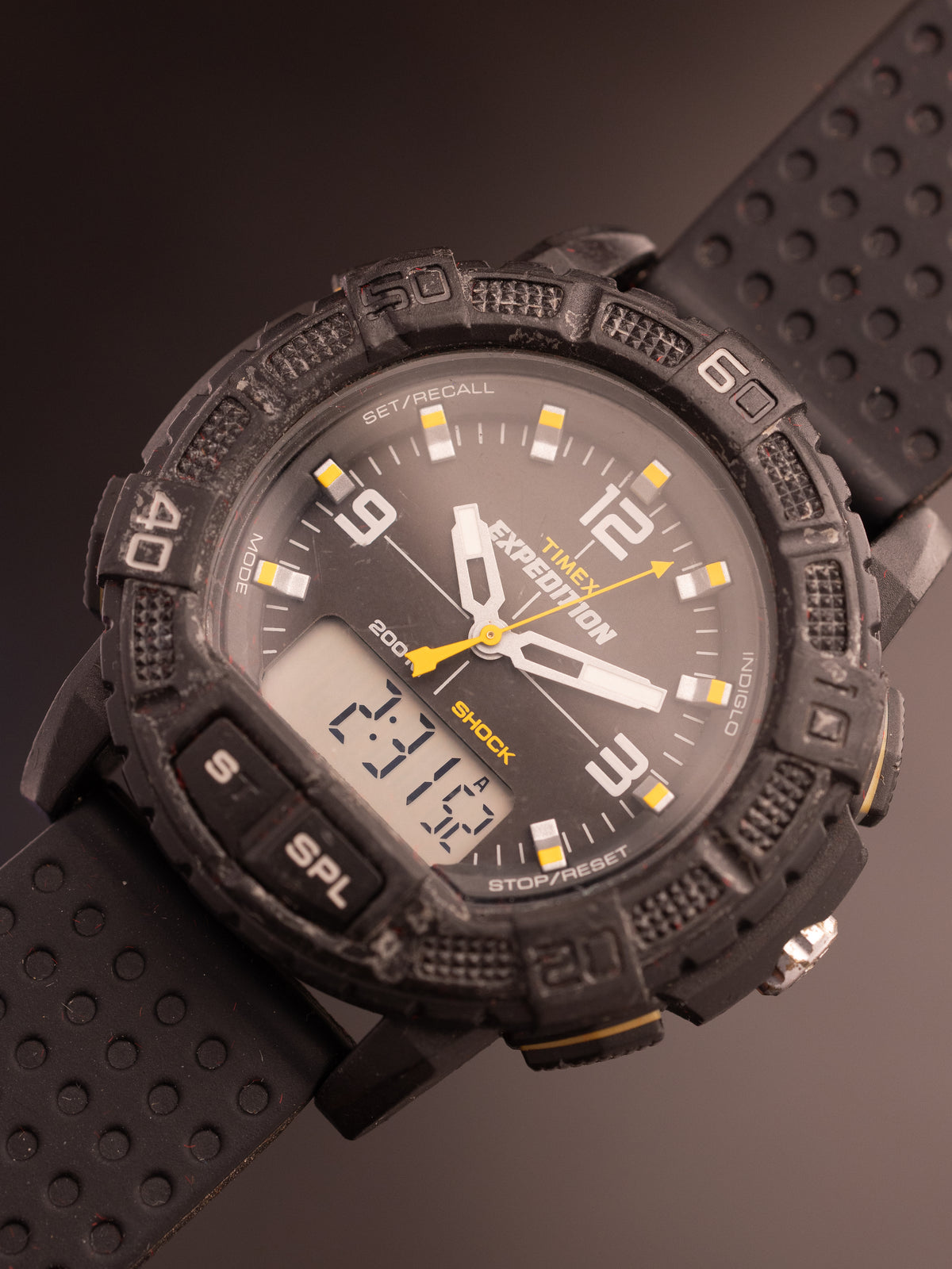 Timex Expedition Double Shock Black (Ref. 939-02) (48mm; Quartz)