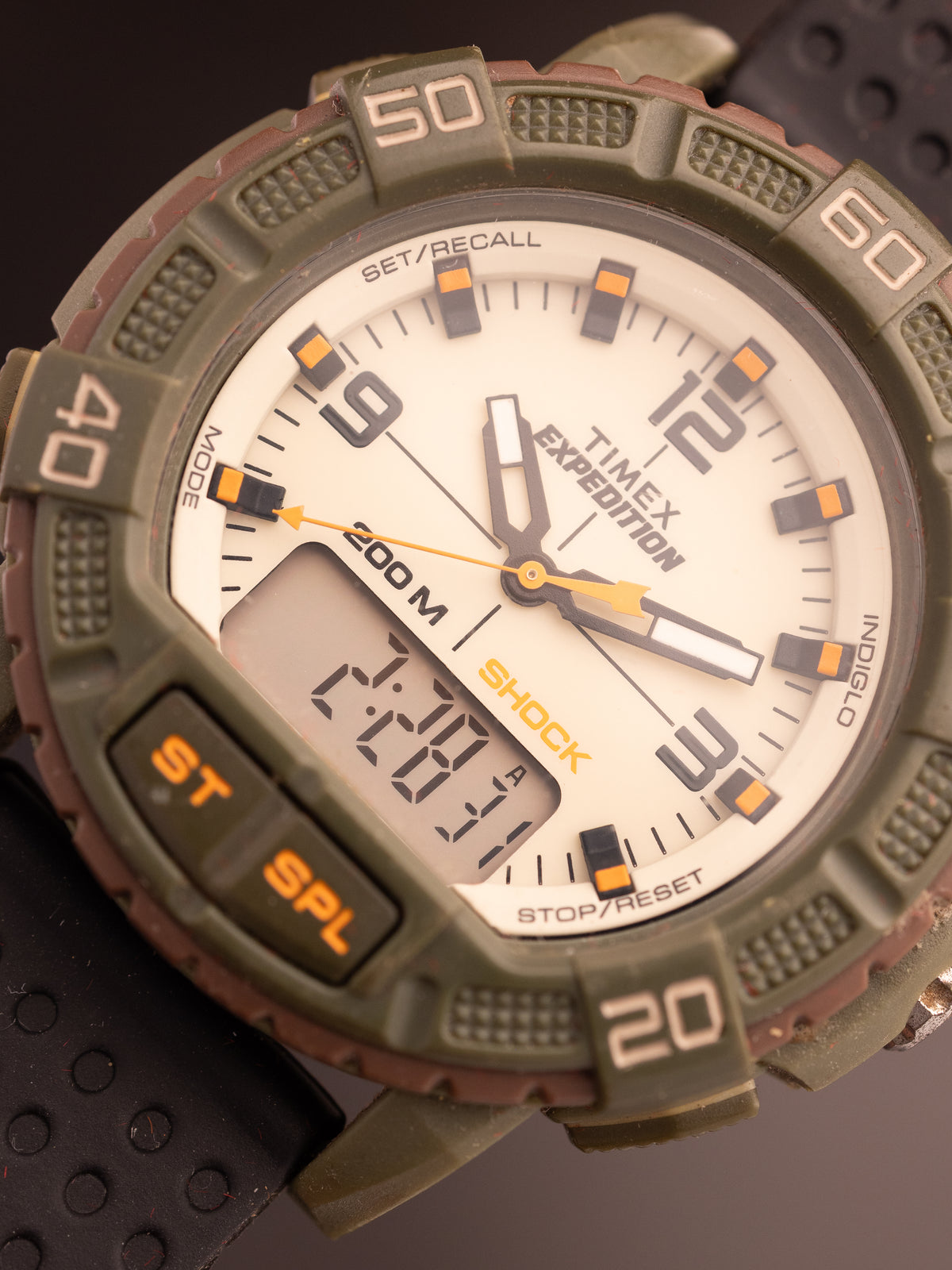 Timex Expedition Double Shock Olive Green (Ref. 939-19) (48mm; Quartz)