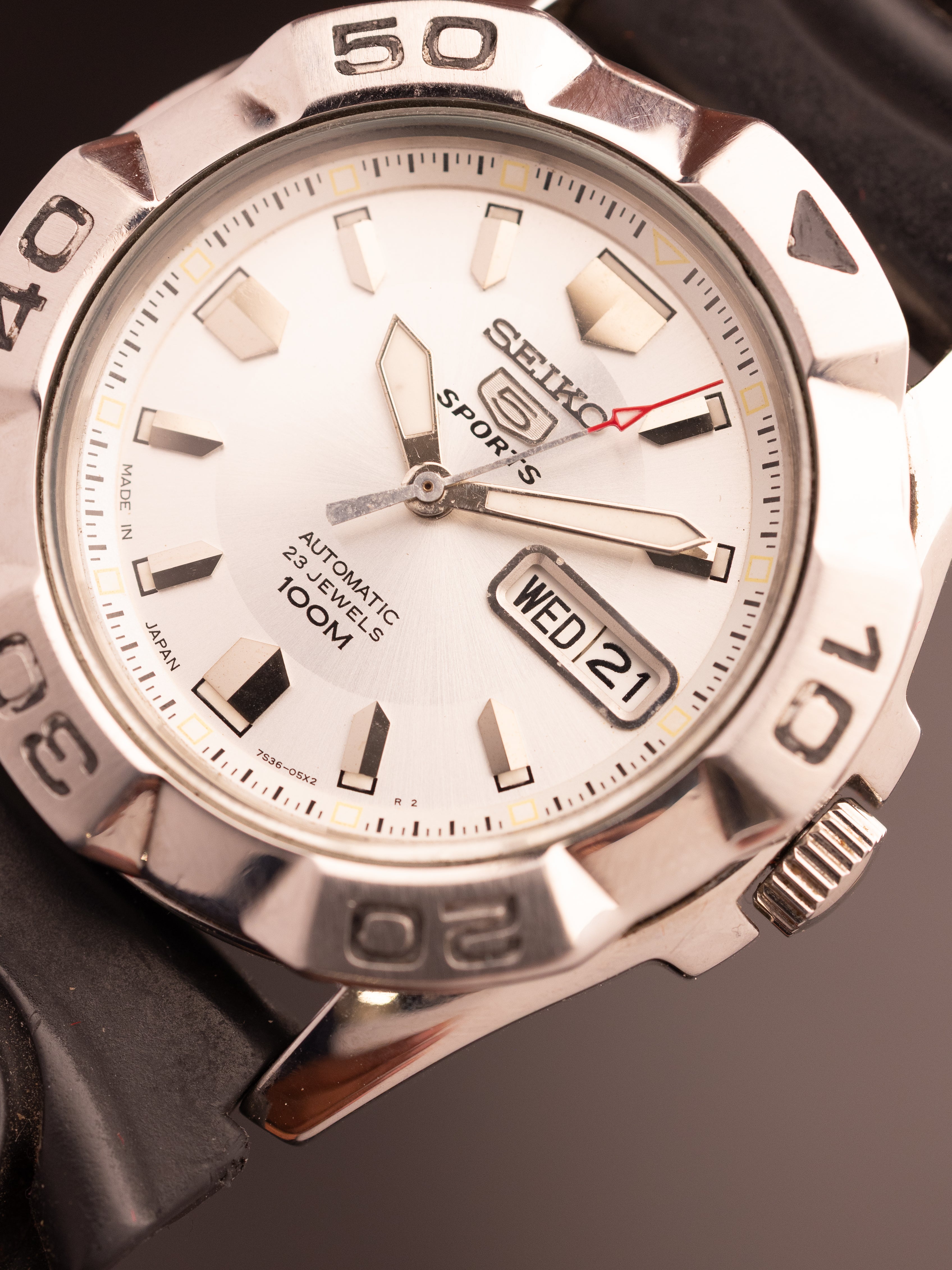 Seiko 5 Sports 100M 23 Jewels (Ref. 7S26-01B0 A4) (41mm; Automatic)