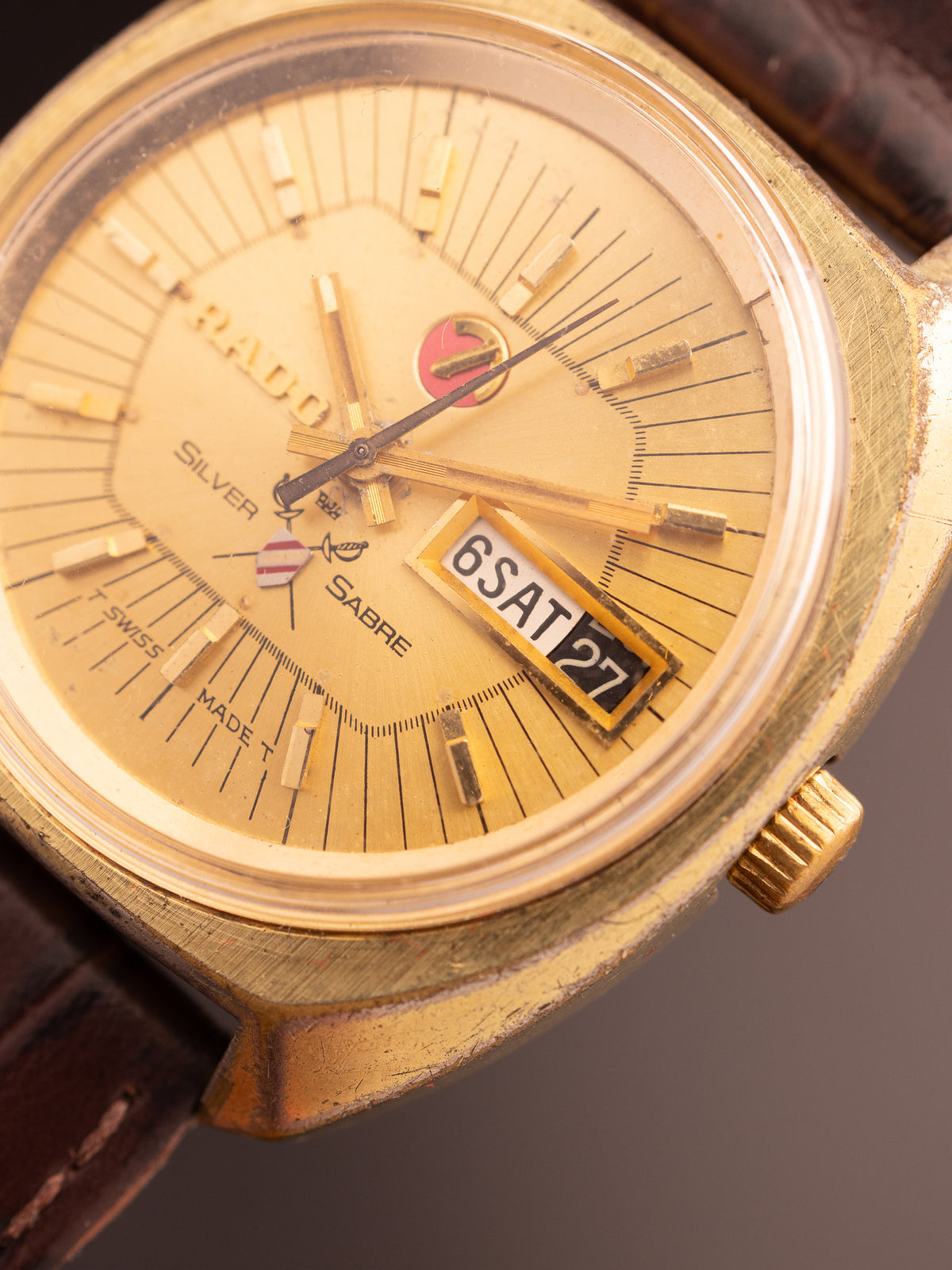 Rado Silver Sabre Gold Super (Ref. Unknown) (35mm; Automatic) (Rare)