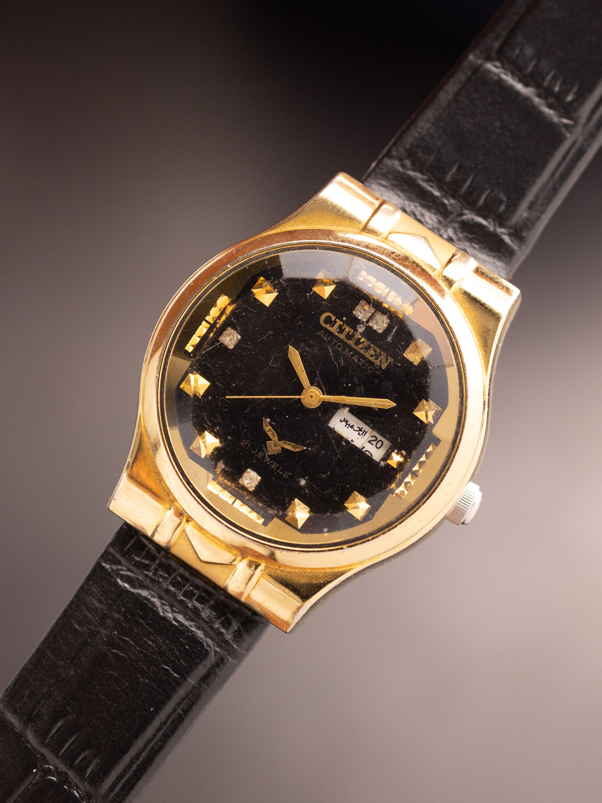 Citizen Eagle Gold 130145 (Ref. 4-R16166 RC) (32mm; Automatic) Rare