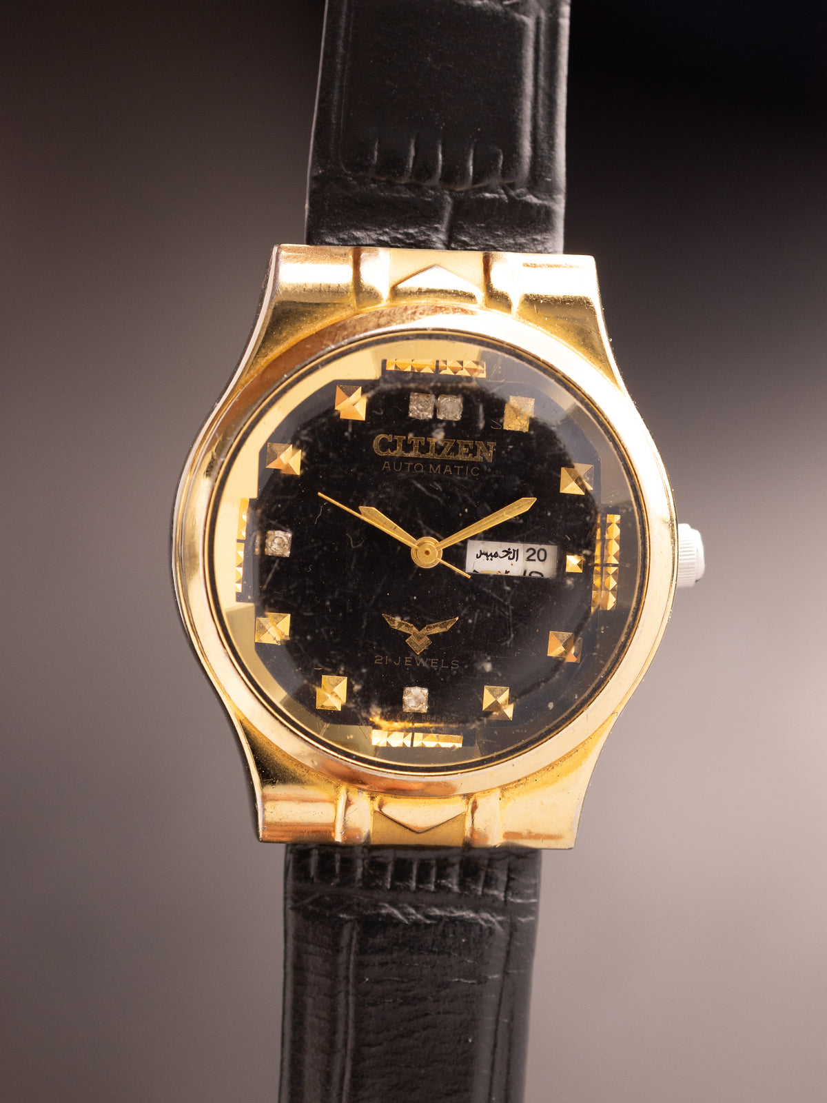 Citizen Eagle Gold 130145 (Ref. 4-R16166 RC) (32mm; Automatic) Rare