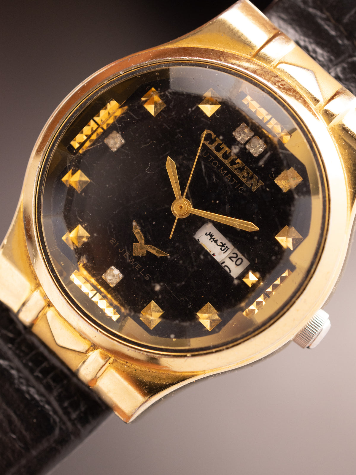 Citizen Eagle Gold 130145 (Ref. 4-R16166 RC) (32mm; Automatic) Rare