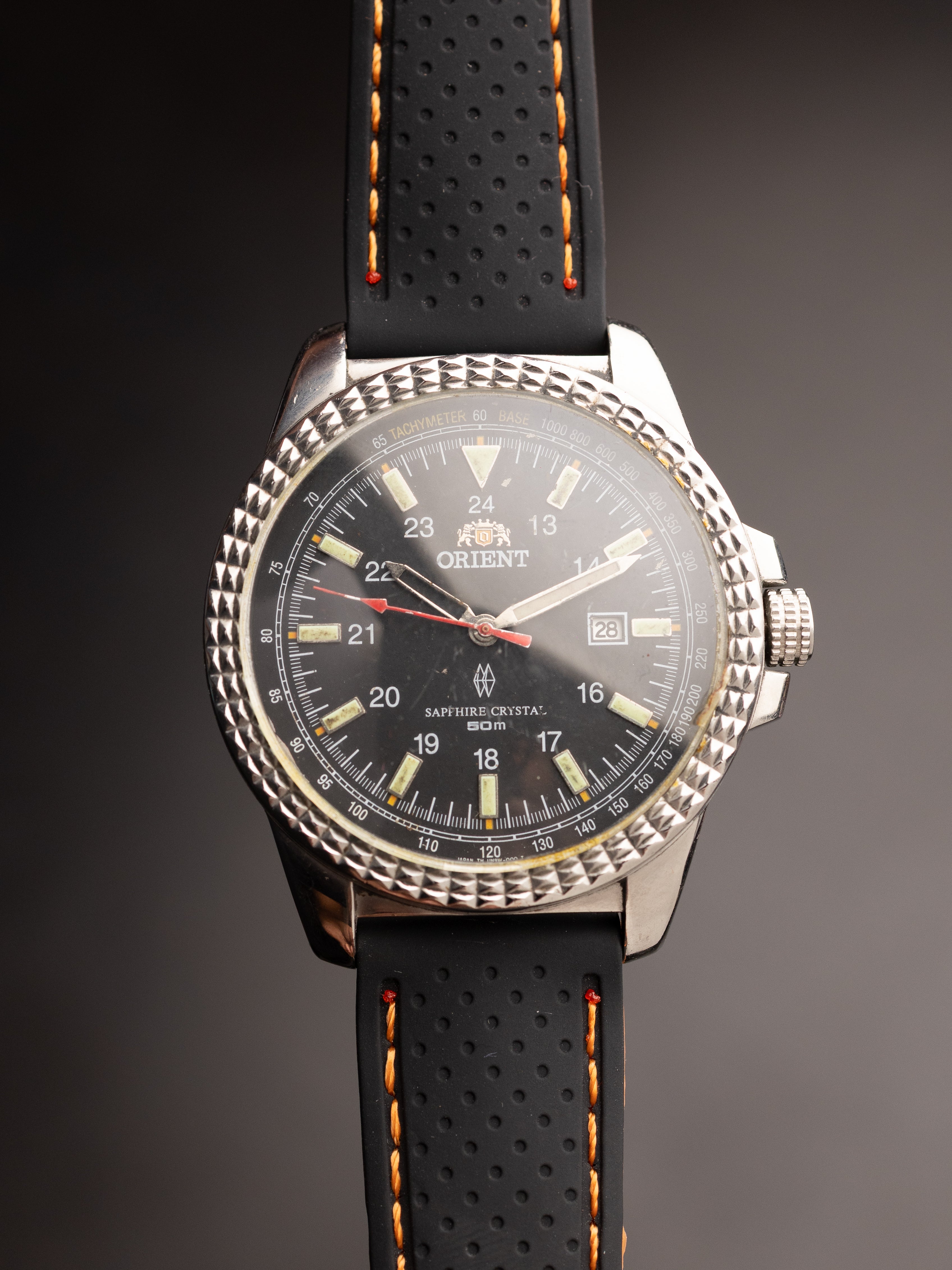 Orient Sports 50 M 691372 (Ref. UN9W-00 CS) (42mm; Quartz)